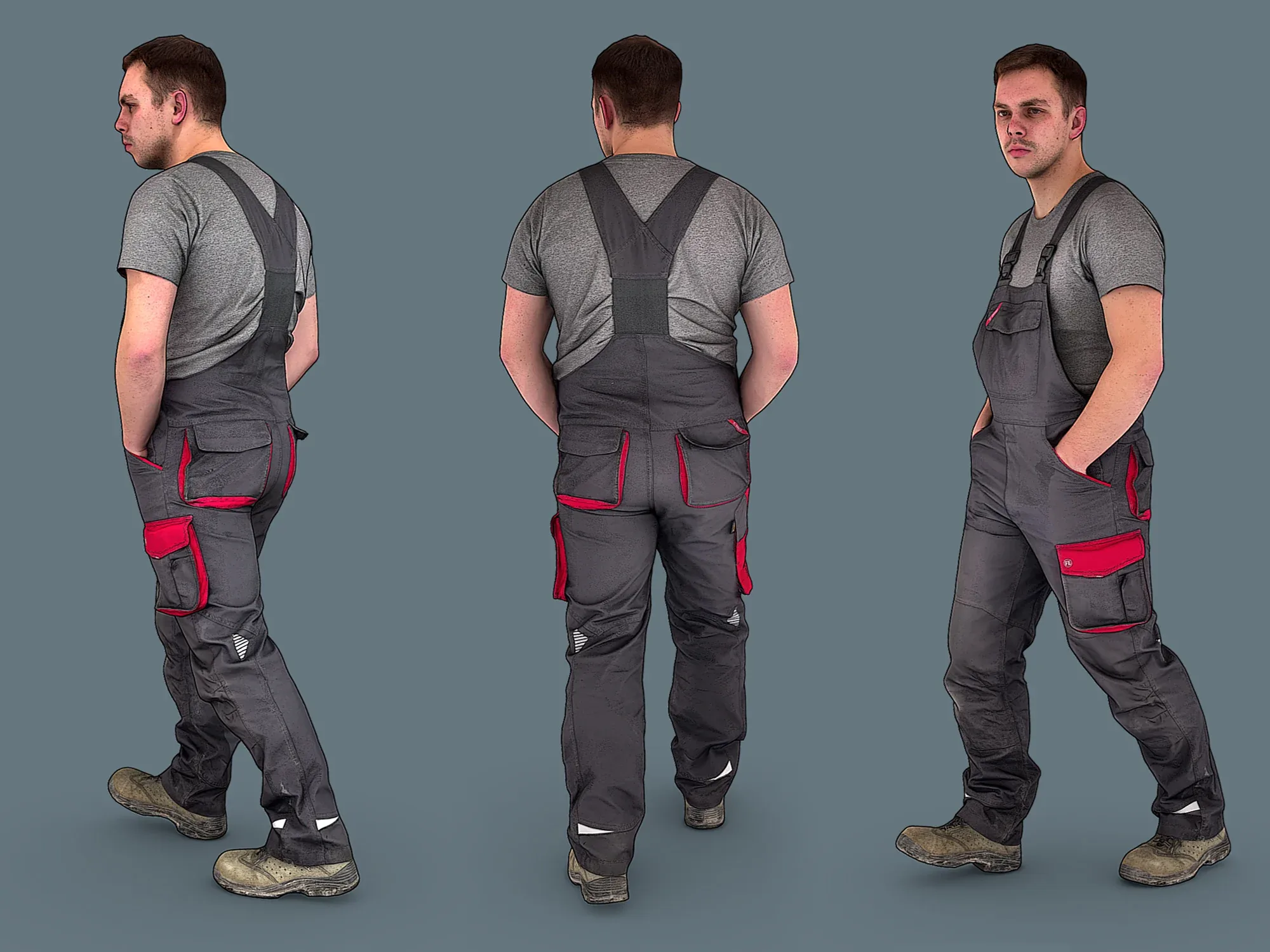 Foreman in Overalls model pack