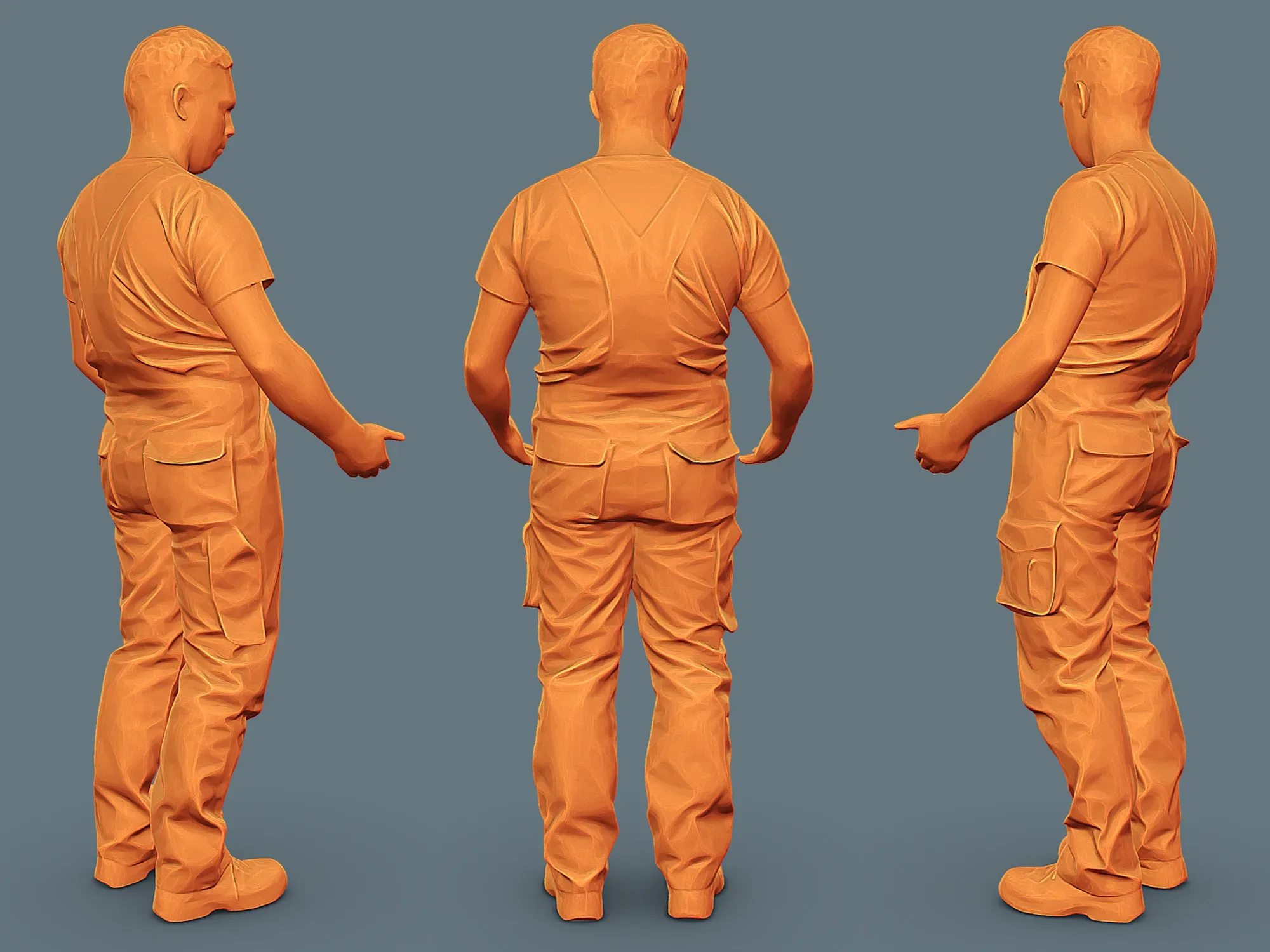 Foreman in Overalls model pack