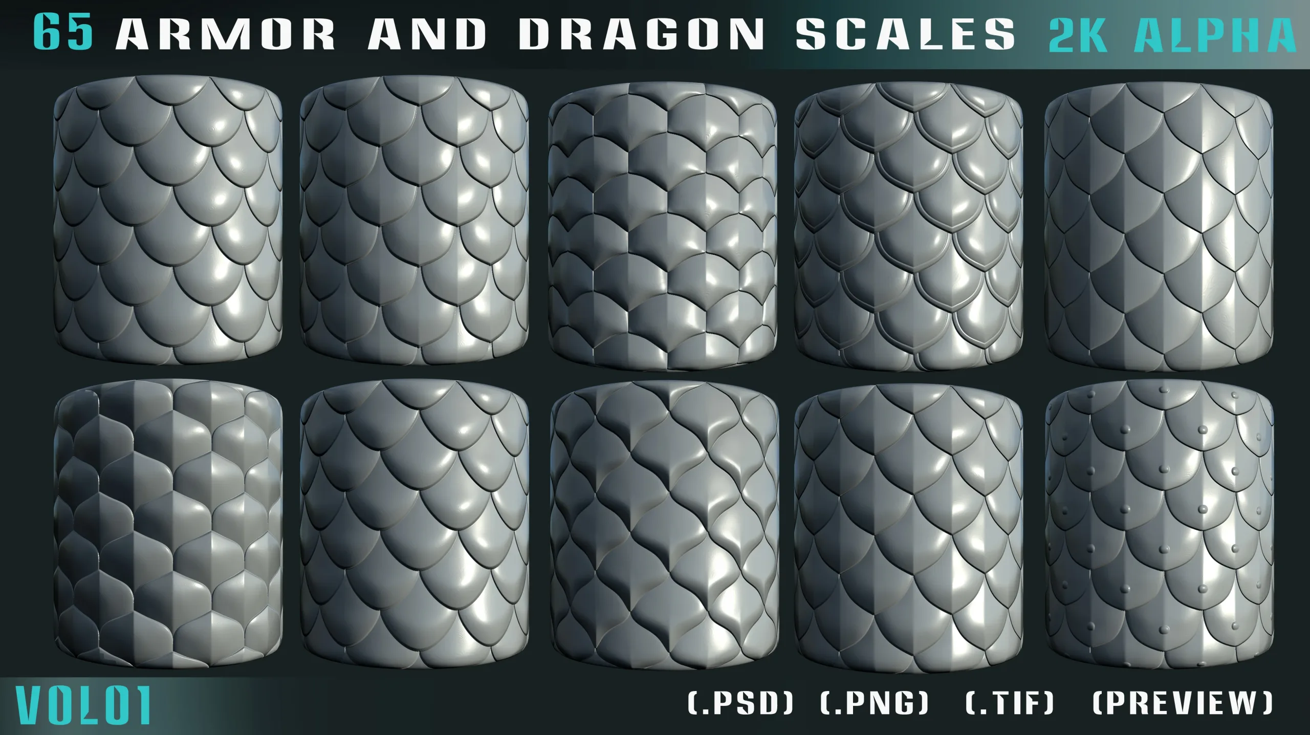 65 Armor and Dragon Scales Alpha - VOL 01