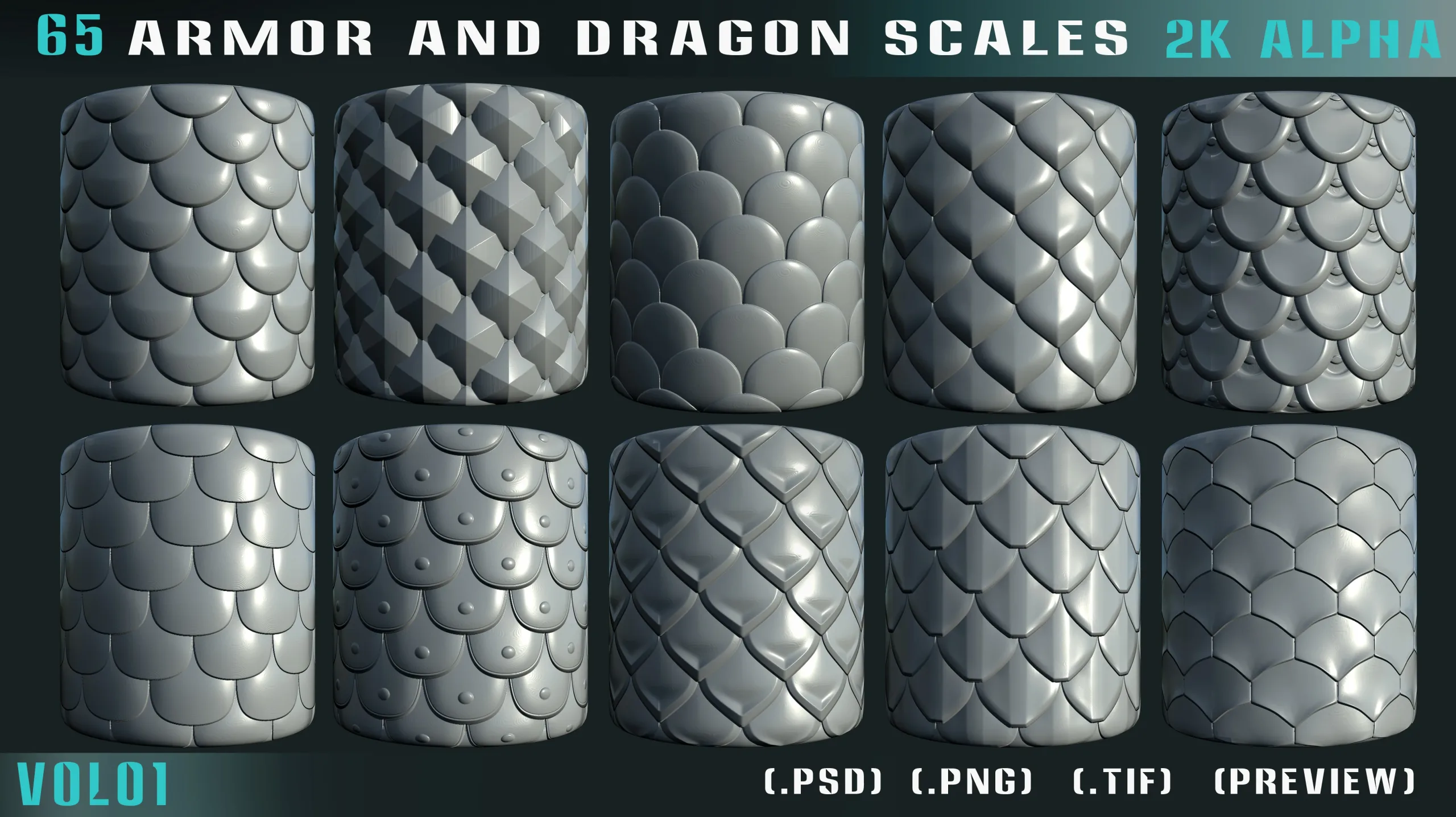 65 Armor and Dragon Scales Alpha - VOL 01