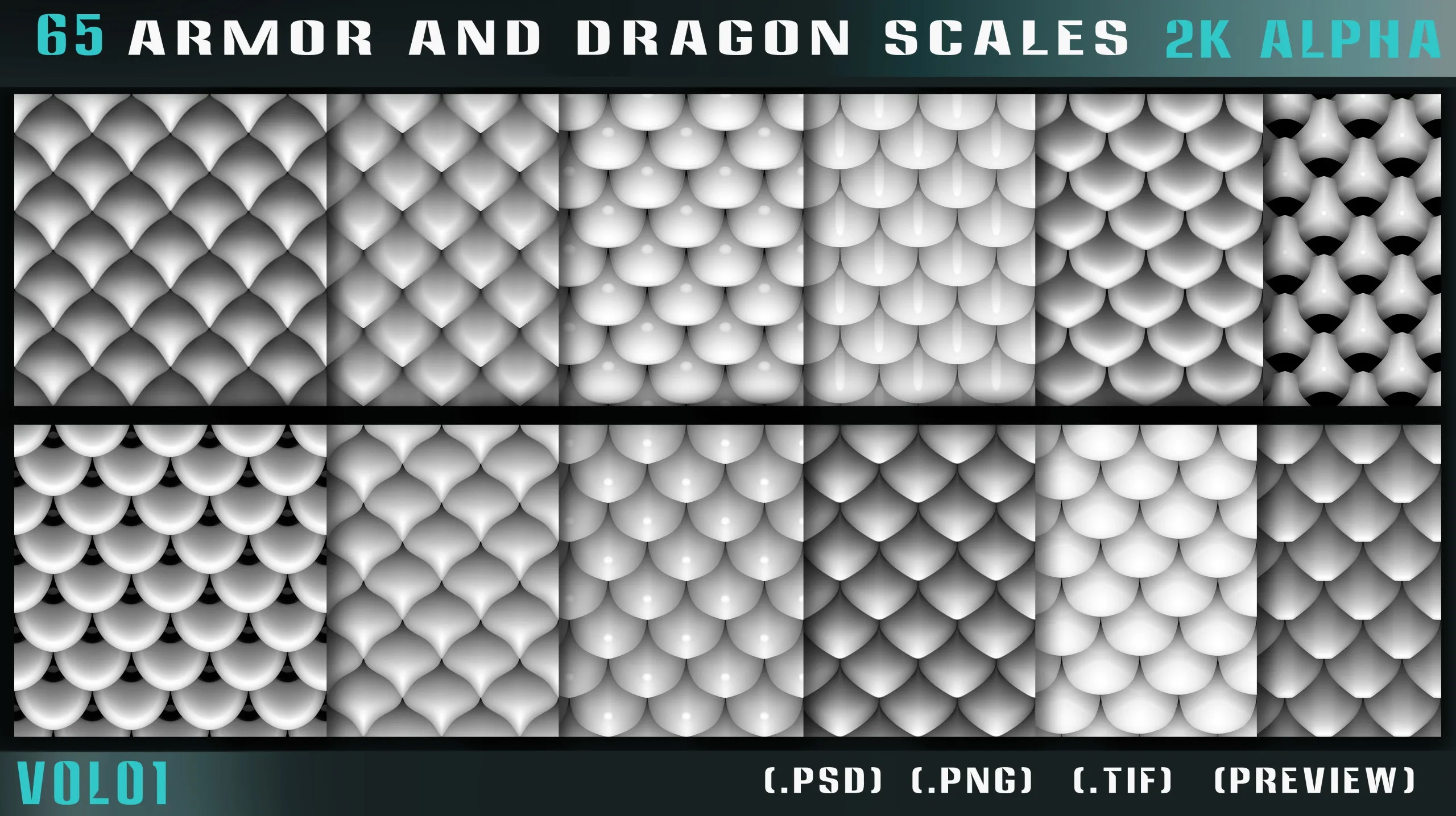 65 Armor and Dragon Scales Alpha - VOL 01