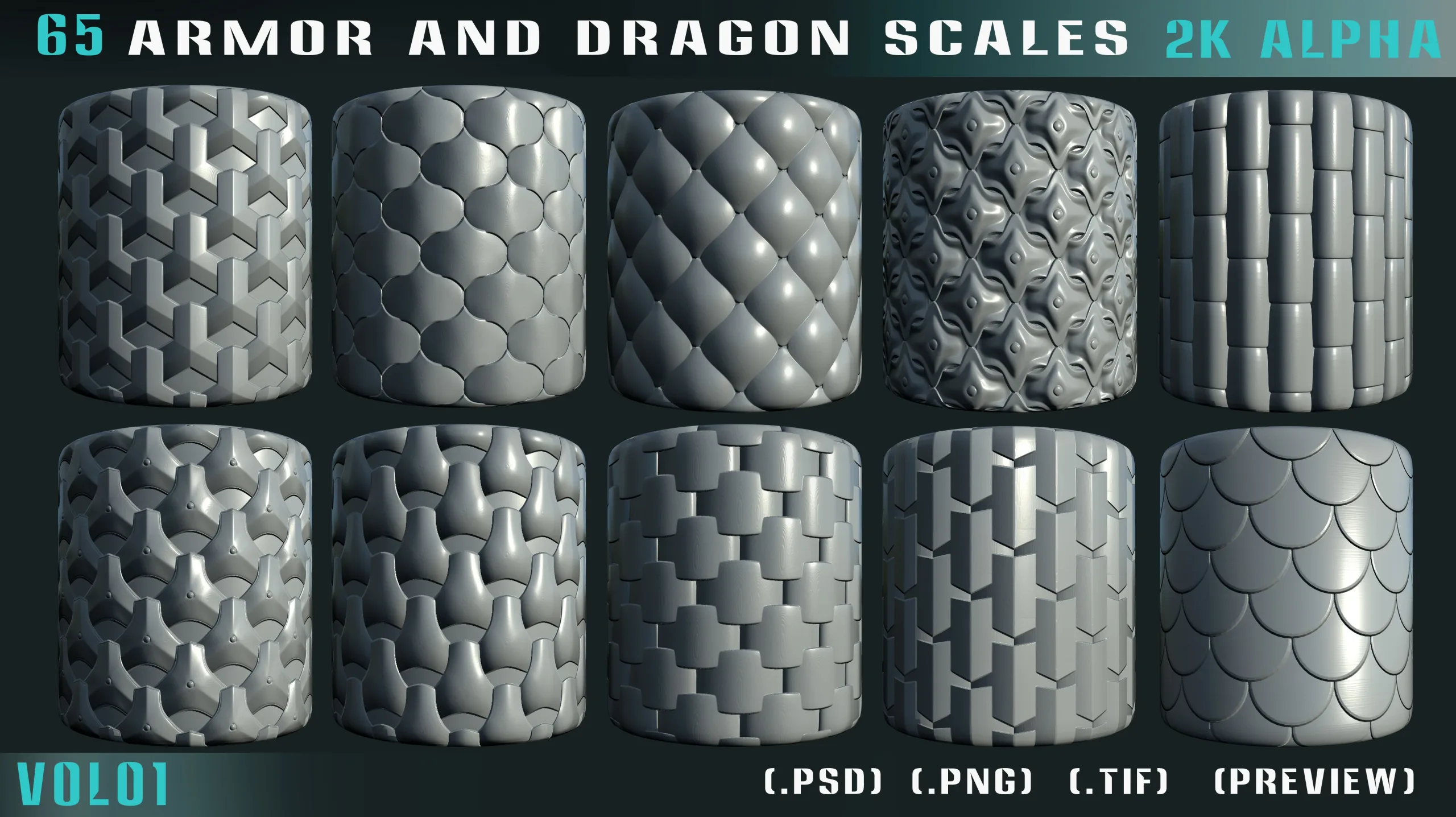 65 Armor and Dragon Scales Alpha - VOL 01