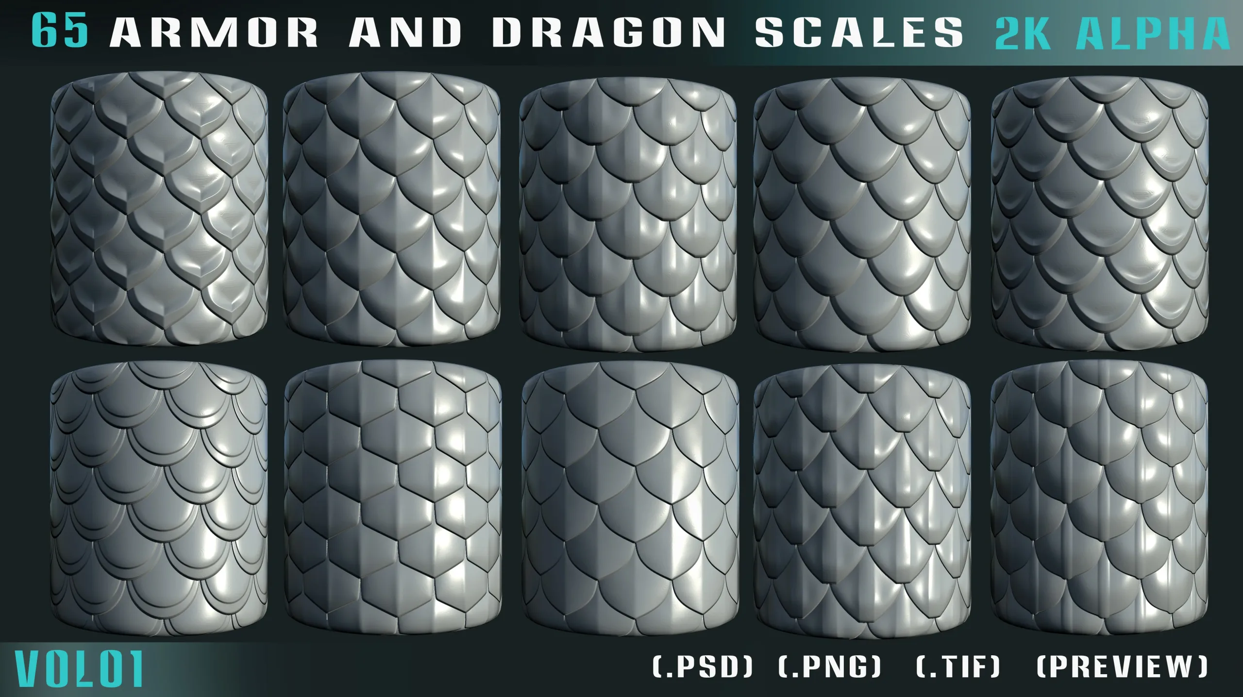 65 Armor and Dragon Scales Alpha - VOL 01