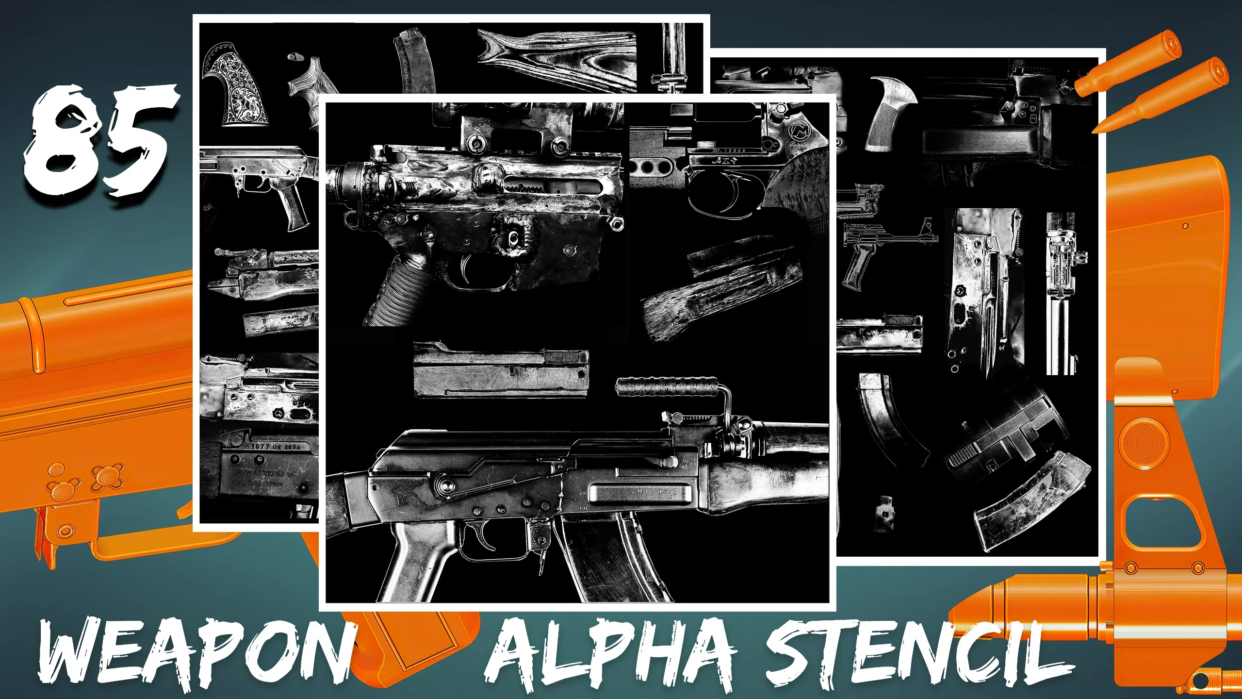 Weapon Alpha Stencil