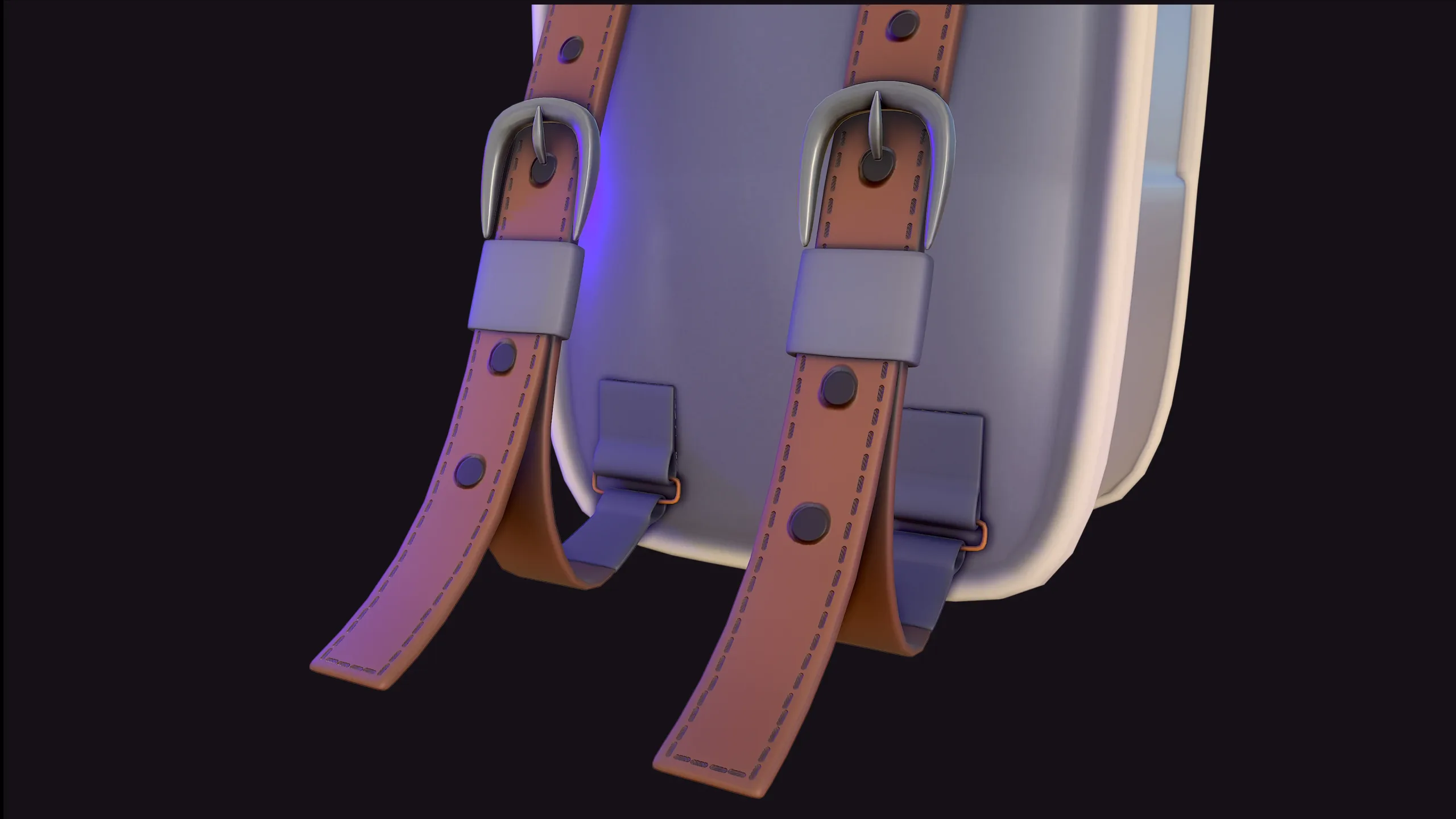 3D Stylized Backpack