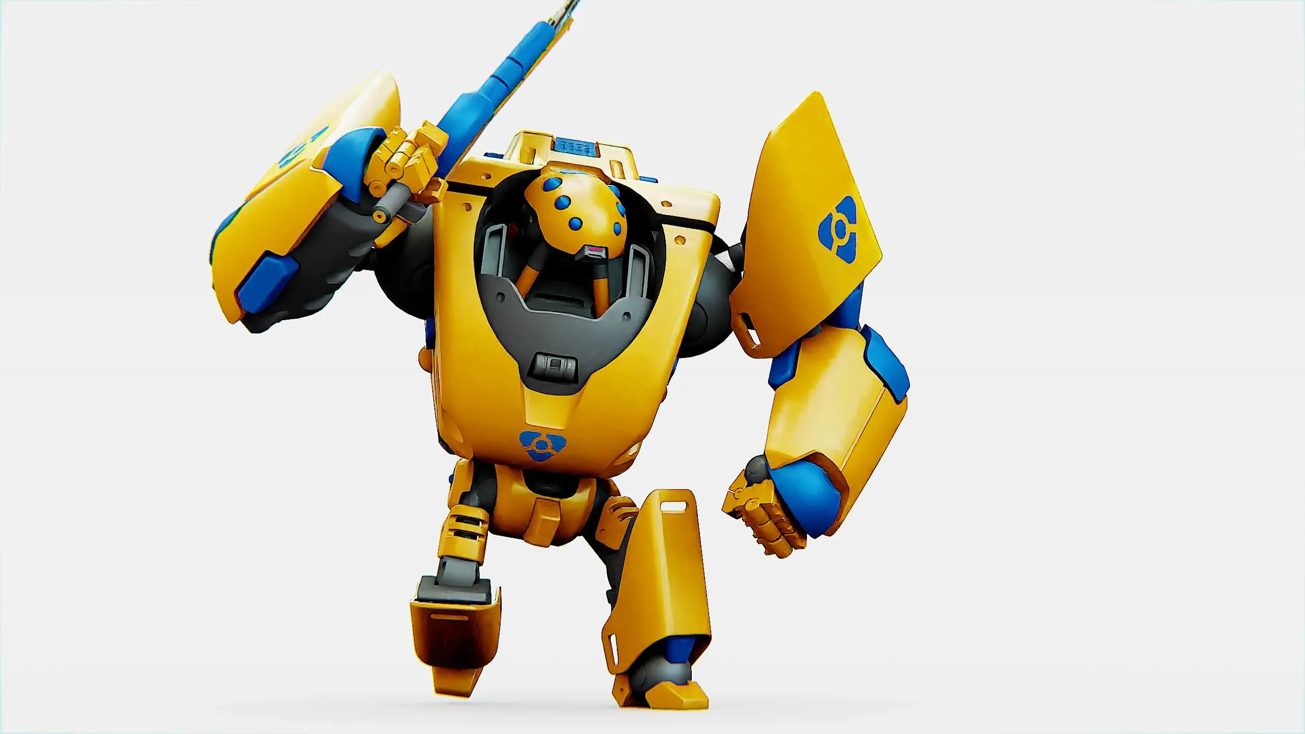 Battle Droid Phovosh Auto-Rig Pro Rigged For Mixamo, Unreal Engine Unity