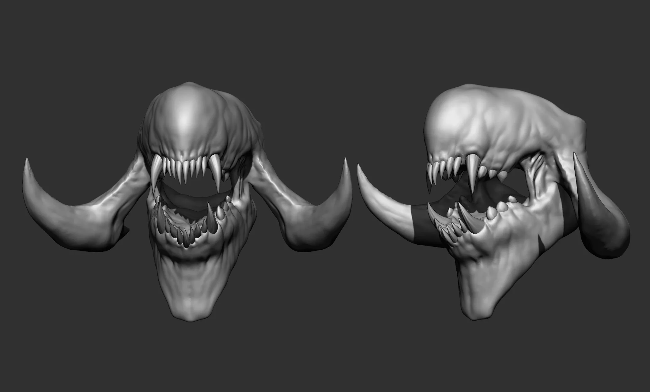 6 Creature  Monster Jaws  Open+Closed OBJs