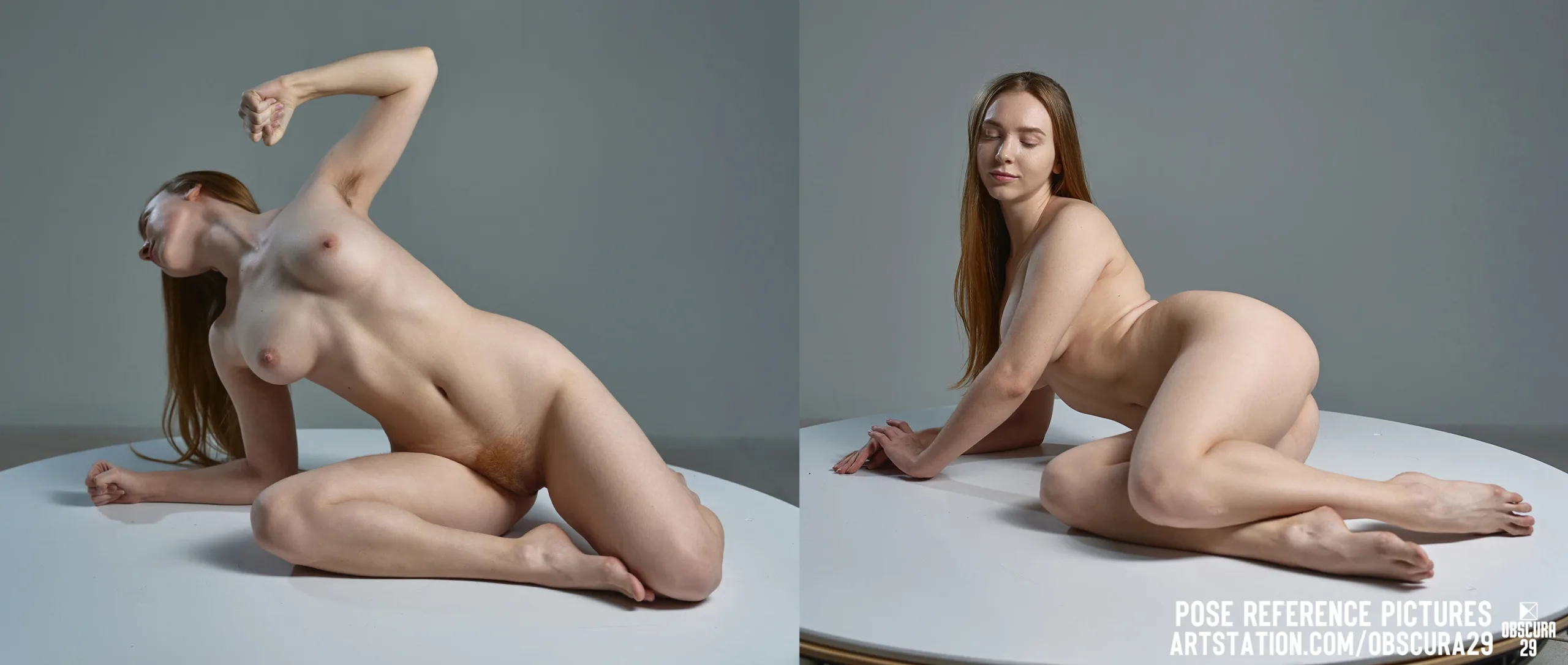 1300 Delicate Female Poses Reference Pictures