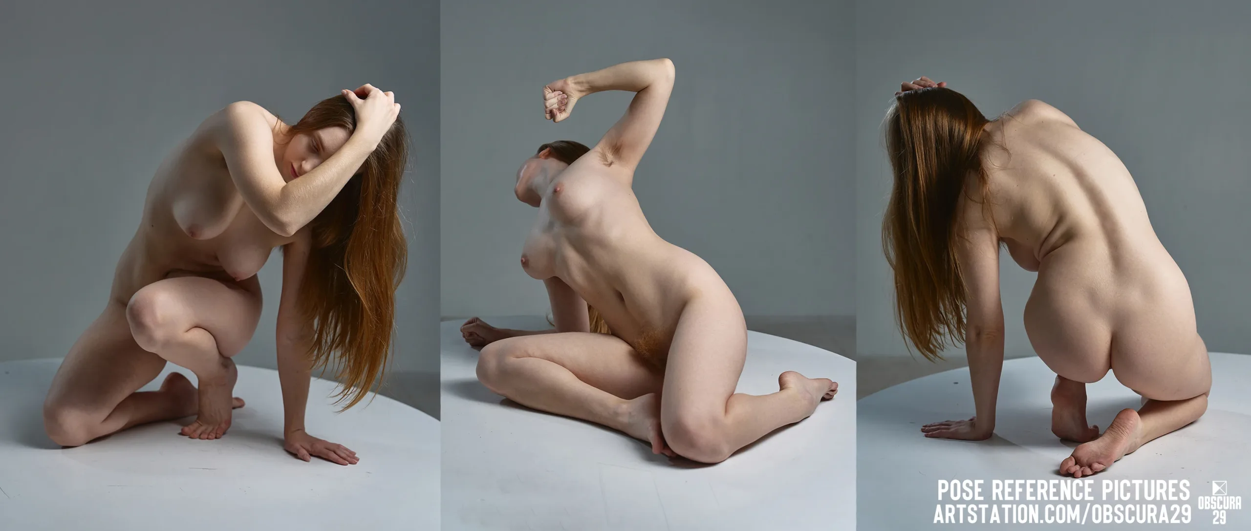 1300 Delicate Female Poses Reference Pictures