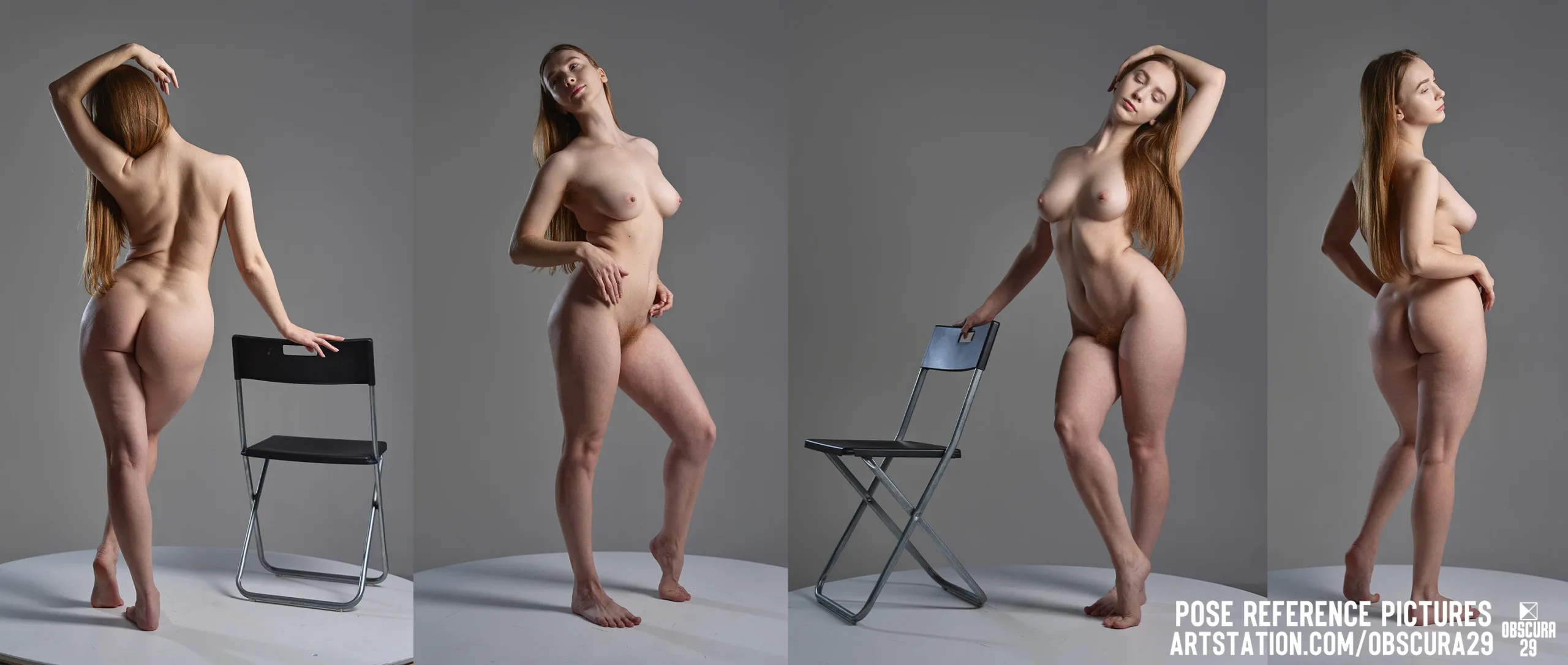 1300 Delicate Female Poses Reference Pictures