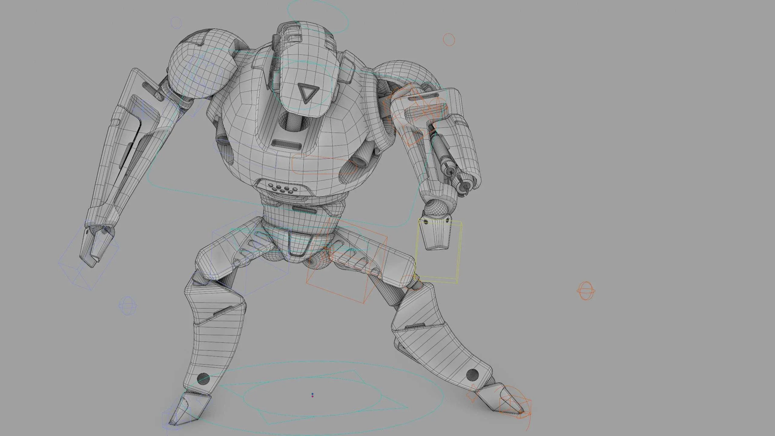 Battle Droid Ahilosh Auto-Rig Pro Rigged For Mixamo, Unreal Engine Unity