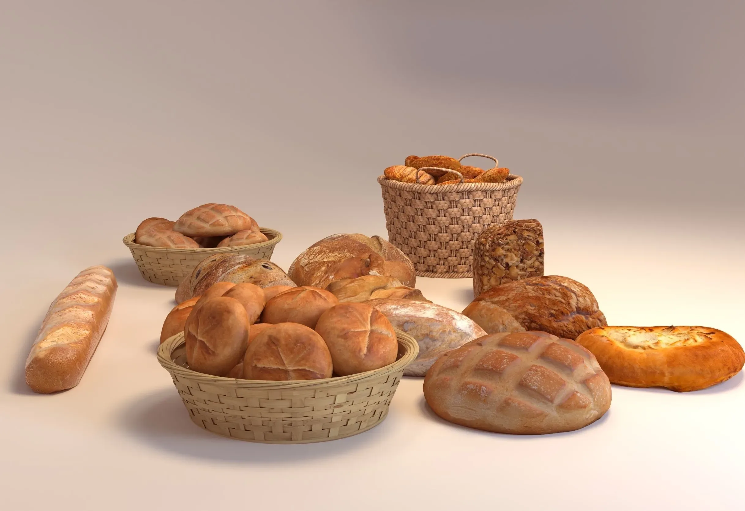 3d bread