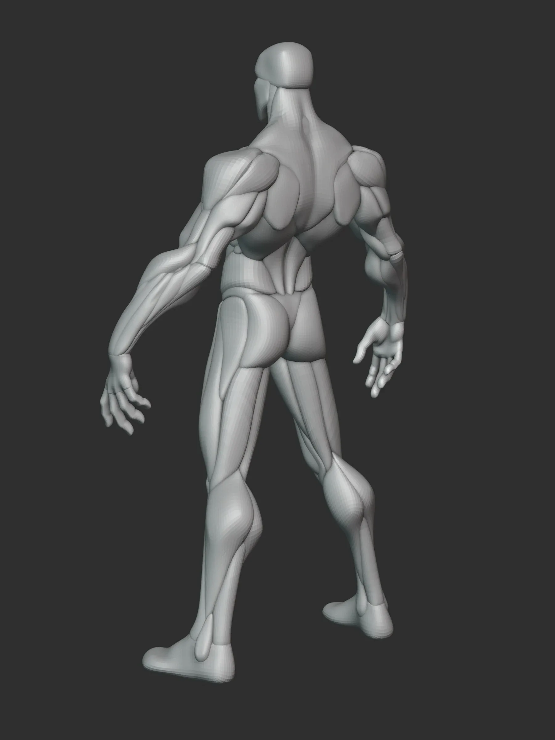 Stylized Warrior Anatomy Blockout V2