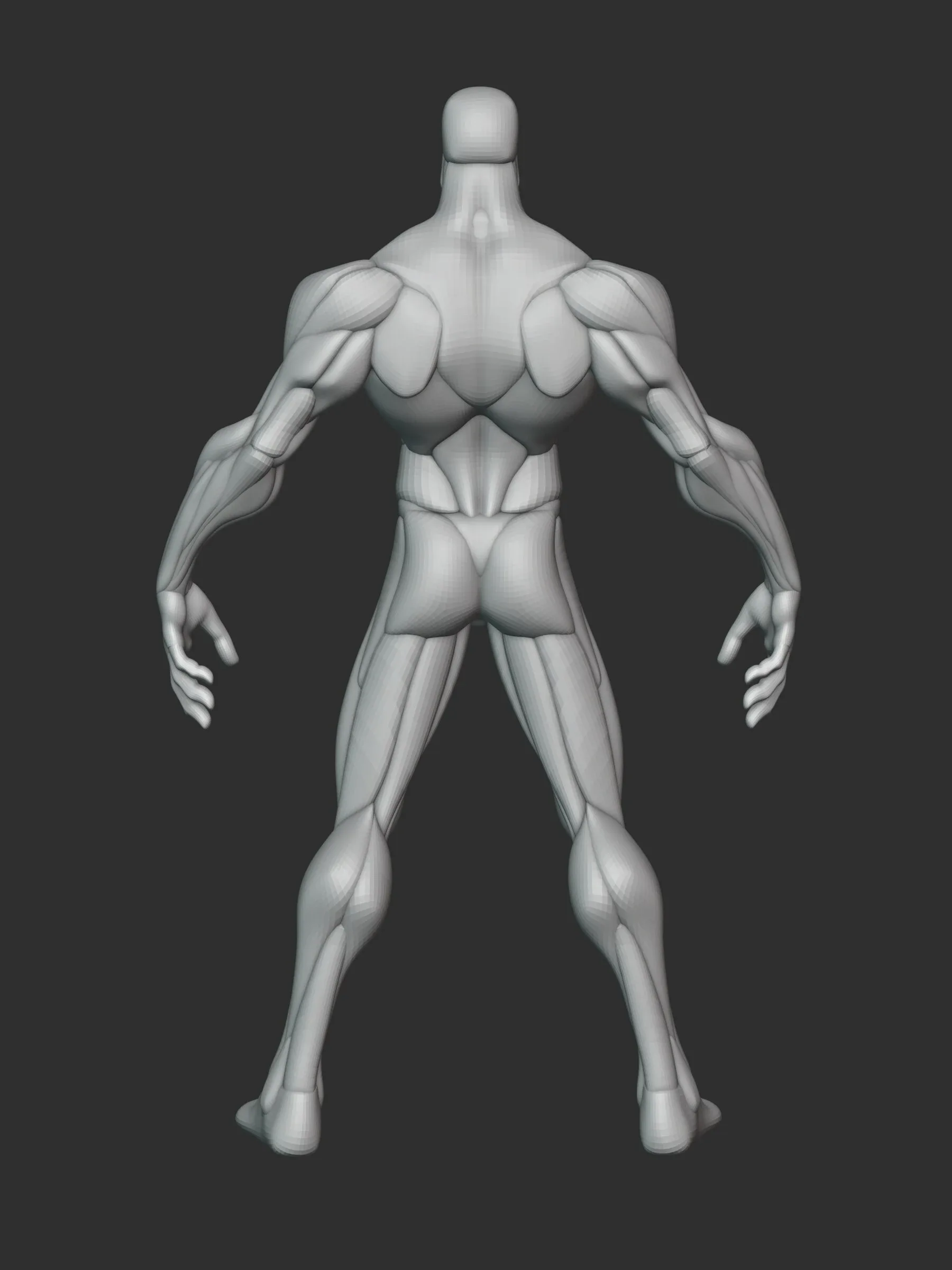 Stylized Warrior Anatomy Blockout V2