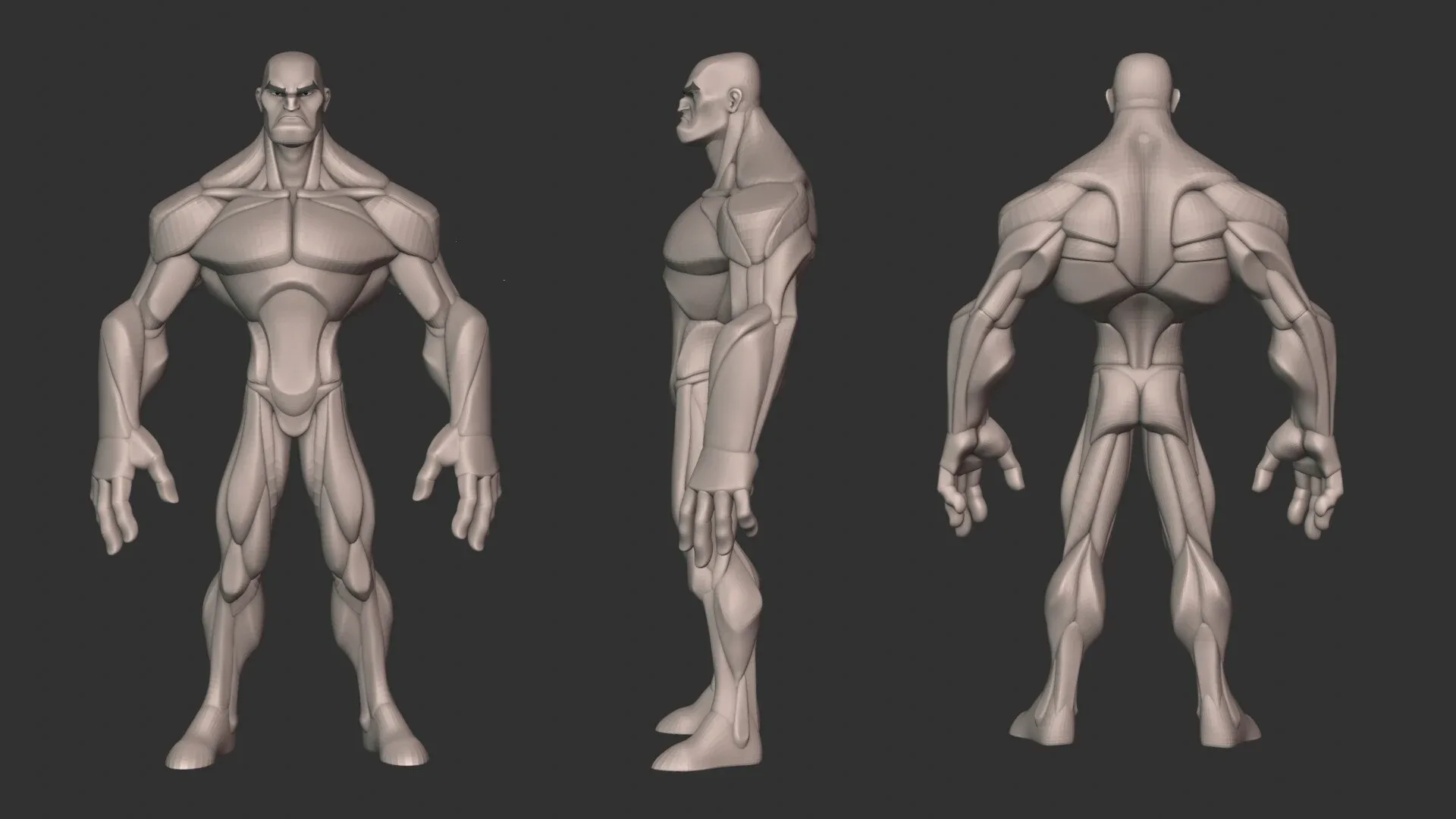 Stylized Hero Anatomy v3