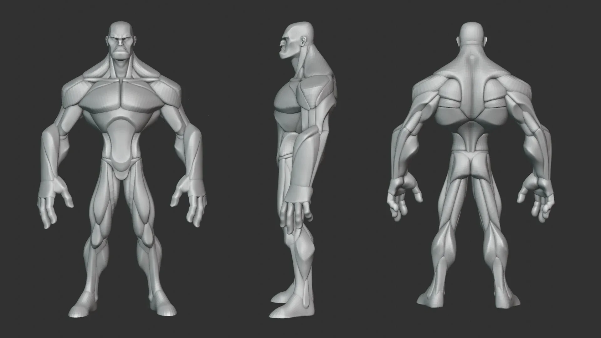 Stylized Hero Anatomy v3