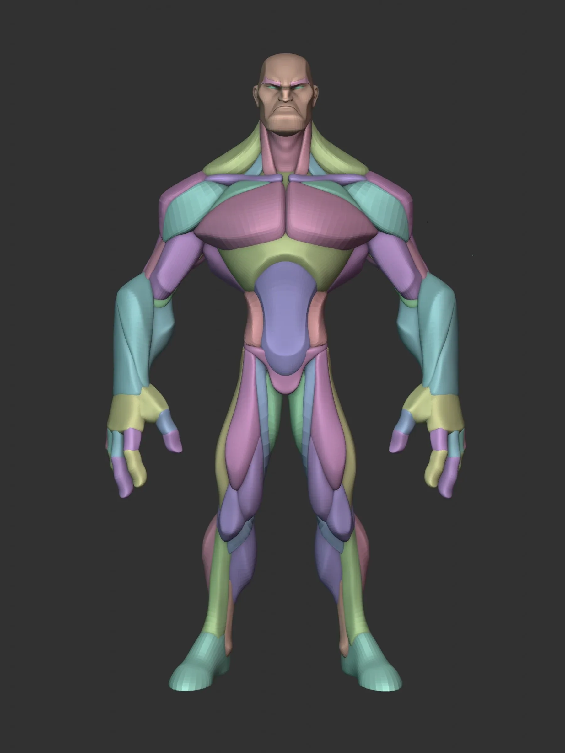 Stylized Hero Anatomy v3 - FlippedNormals