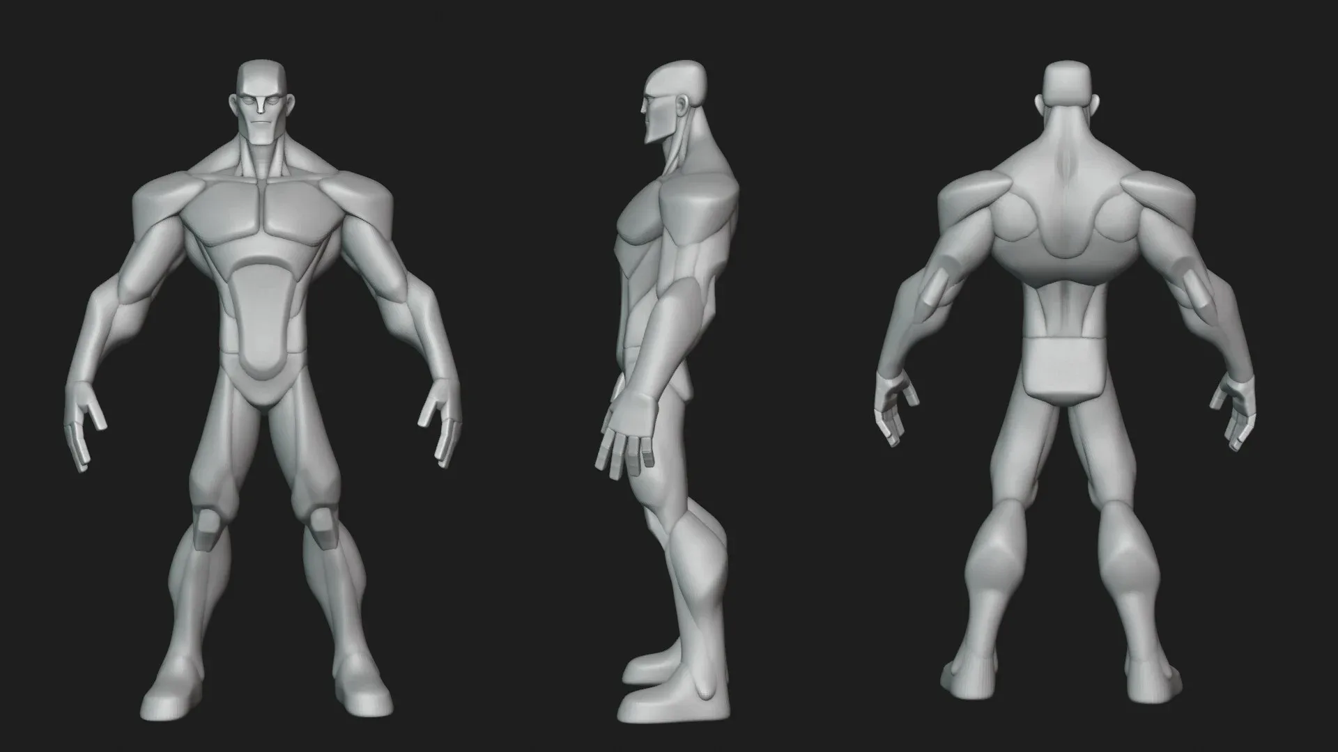 Infinity Style Hero Anatomy Blockout