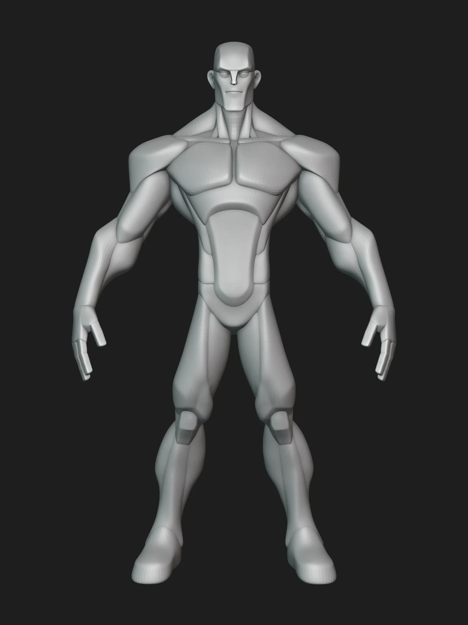 Infinity Style Hero Anatomy Blockout