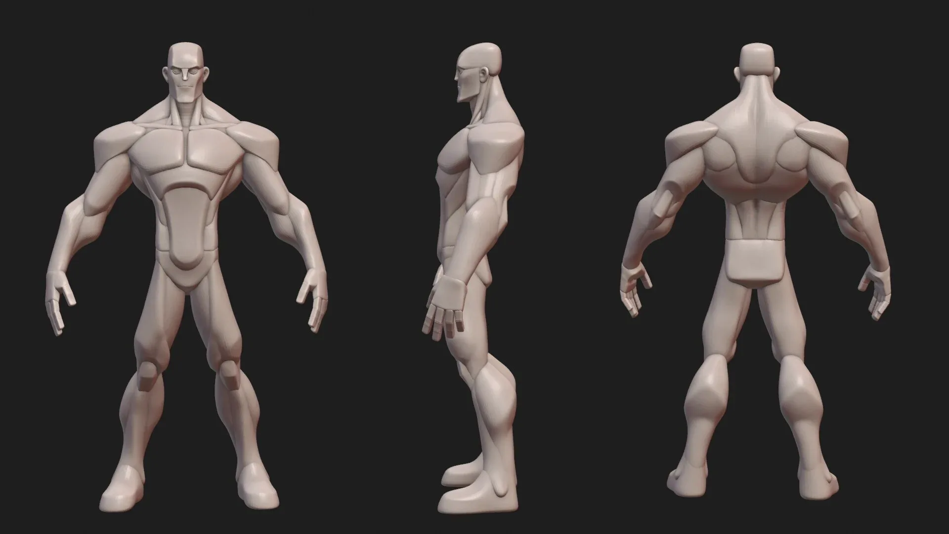 Infinity Style Hero Anatomy Blockout