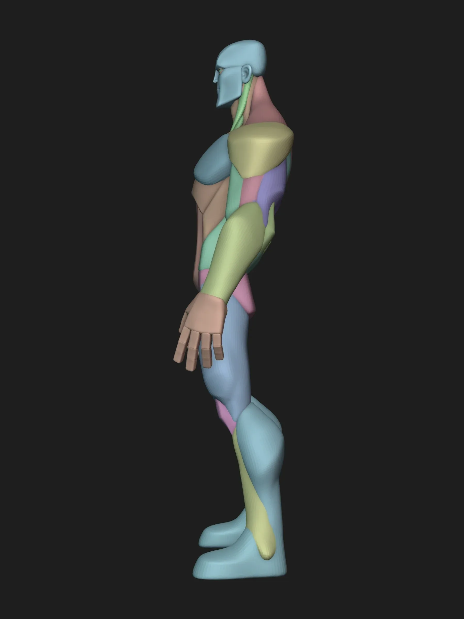 Infinity Style Hero Anatomy Blockout