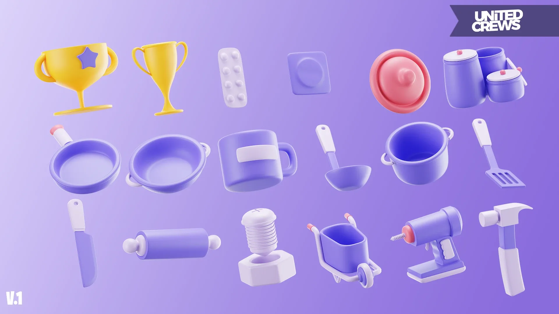 Stylized Iconish Models