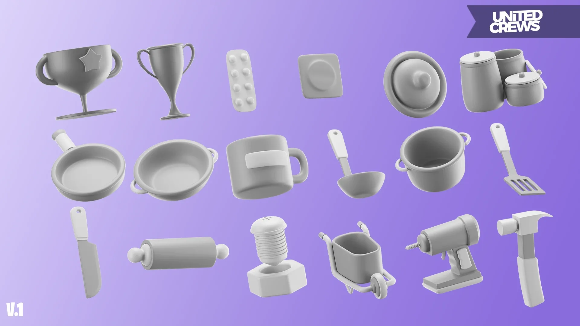 Stylized Iconish Models