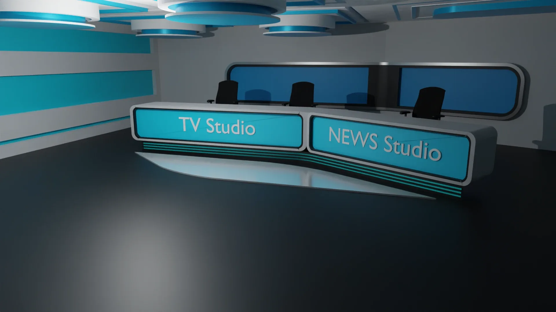 Virtual TV Studio