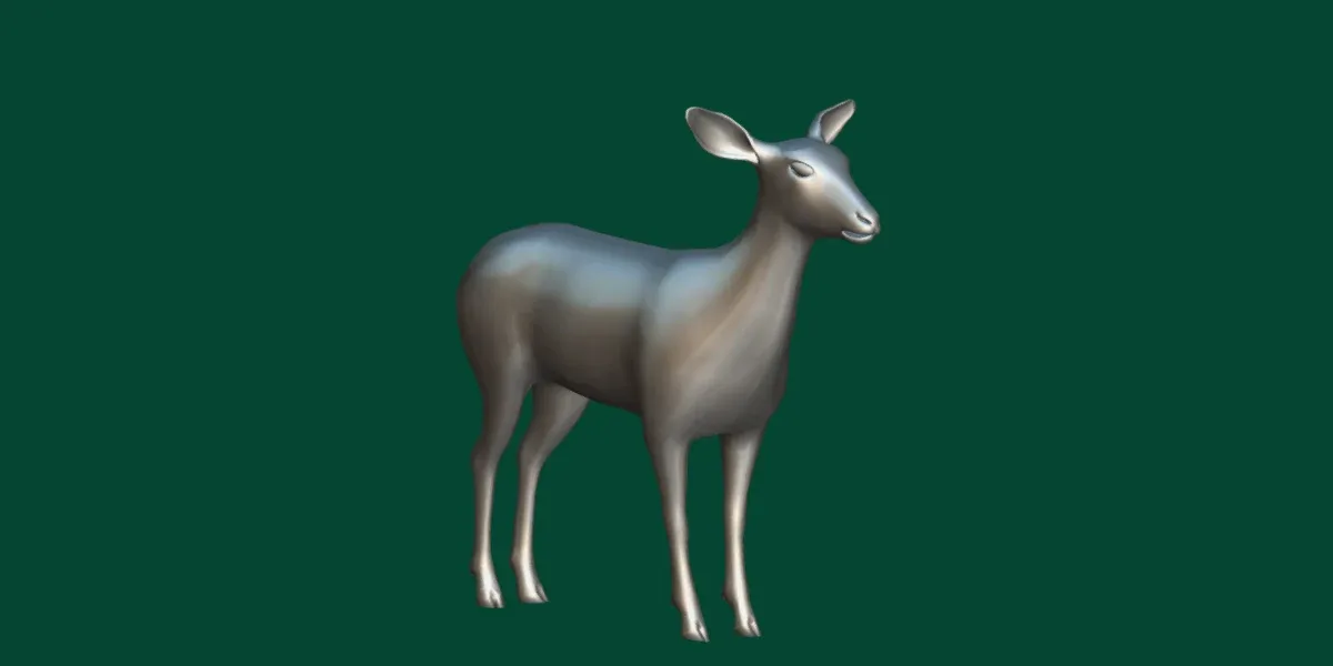 White-Tailed Female Deer