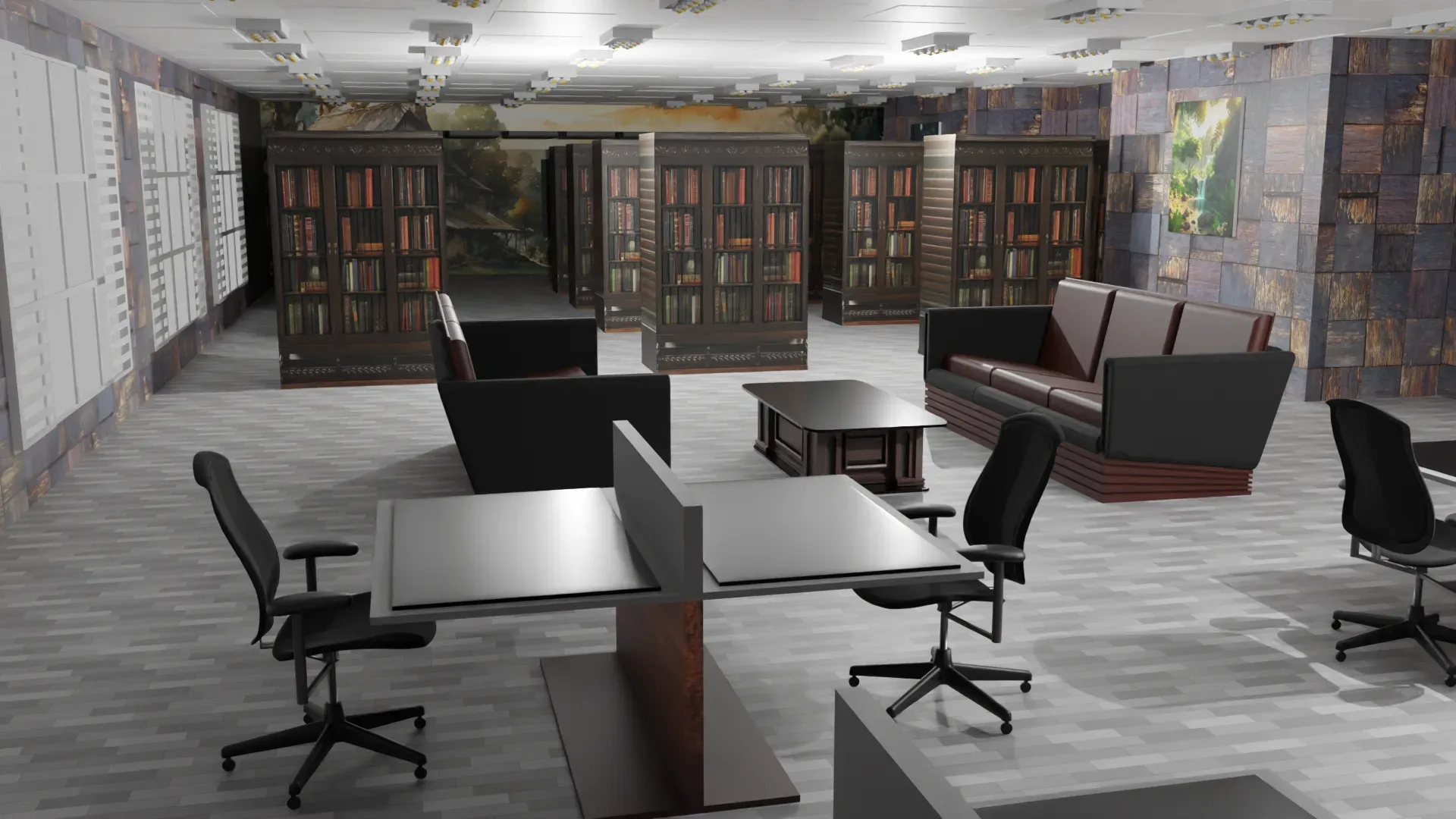Library Interior