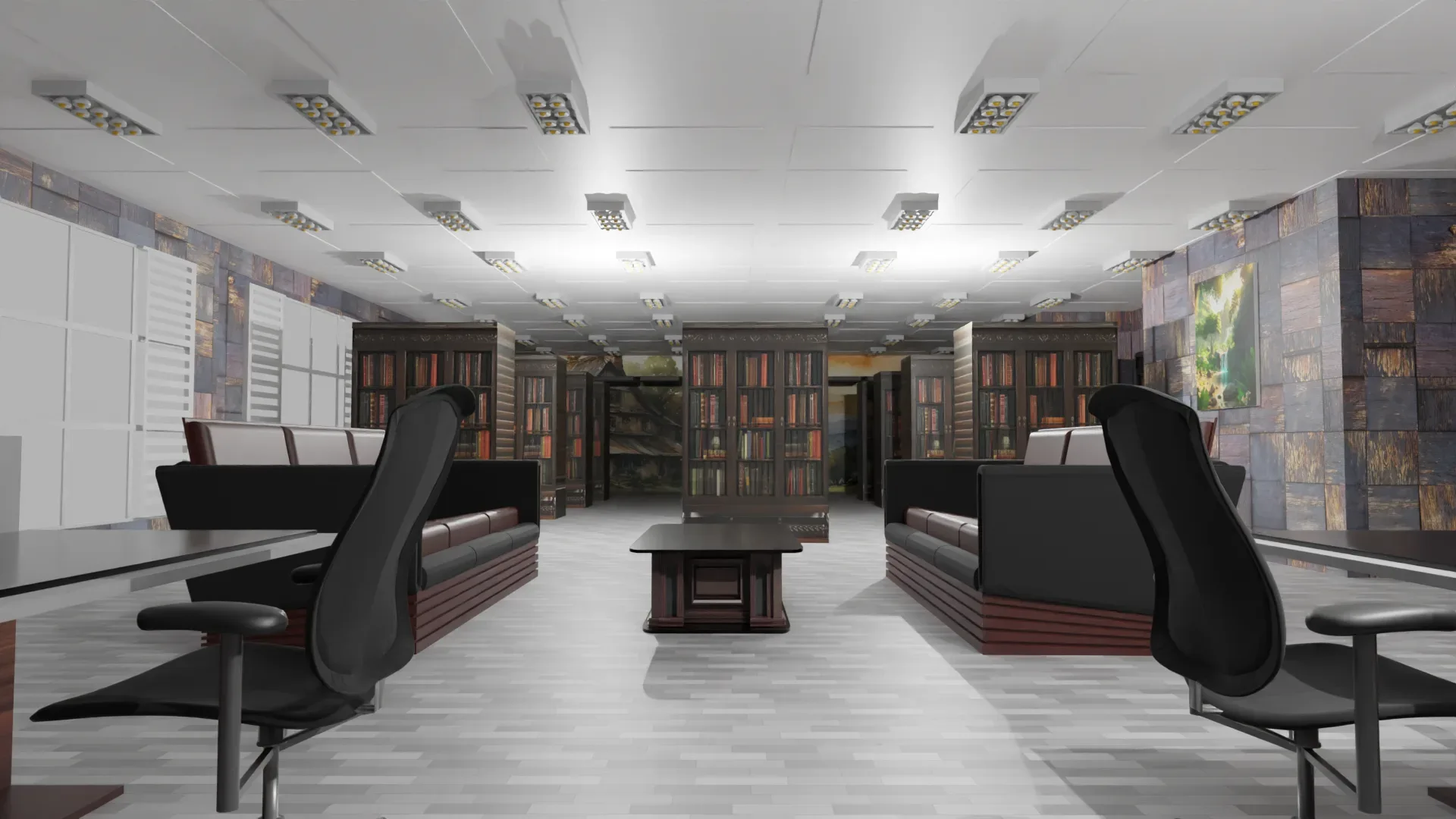 Library Interior