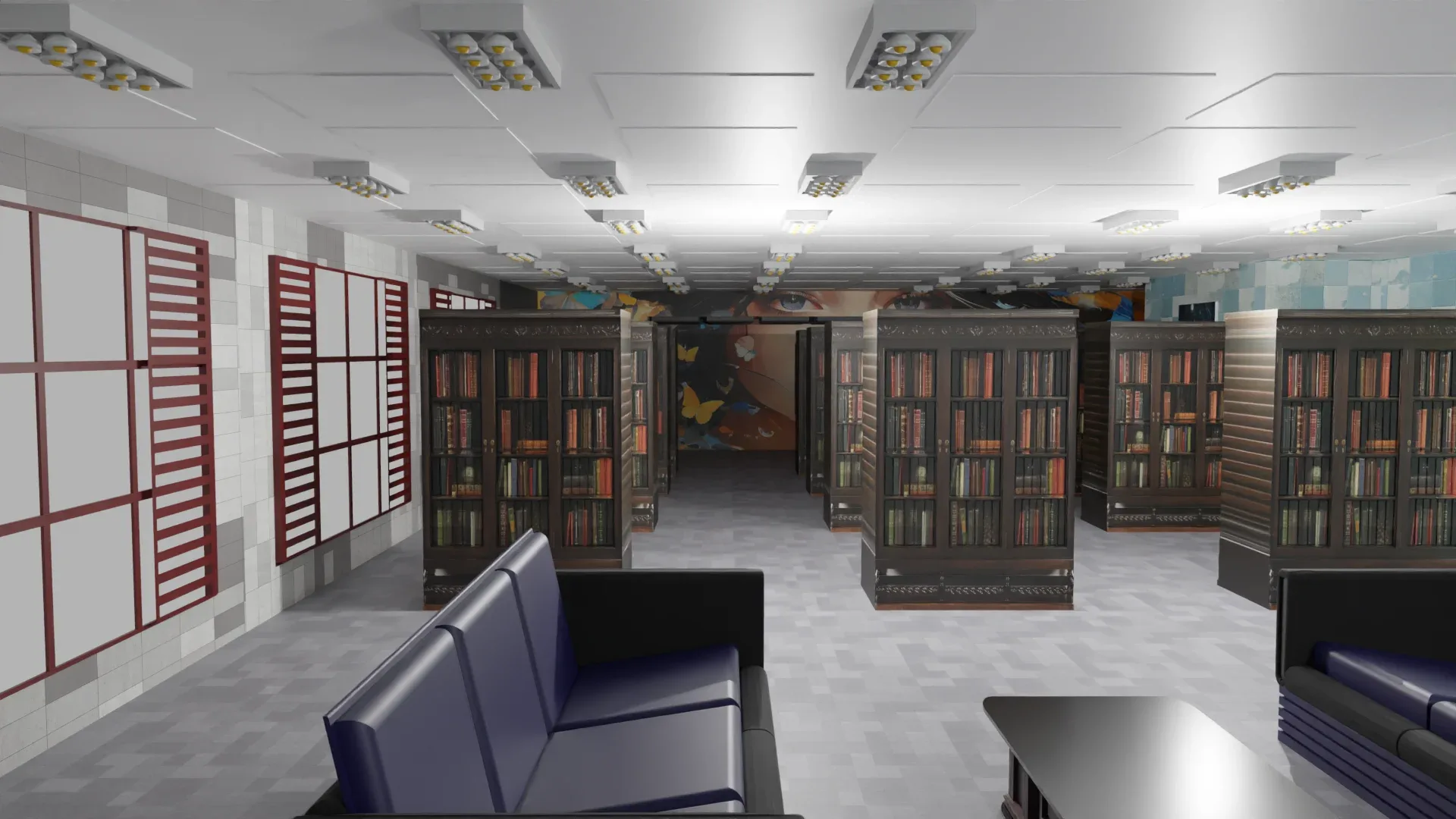 Library Interior