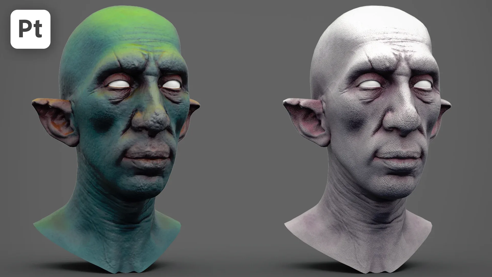 Fantasy Alien / Creature Skin - Substance 3D Painter Smart Material