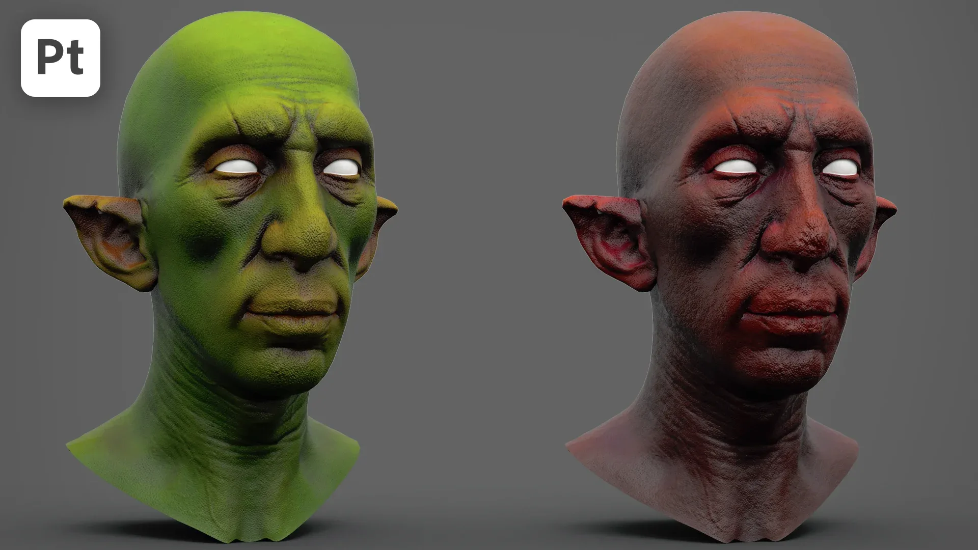 Fantasy Alien / Creature Skin - Substance 3D Painter Smart Material