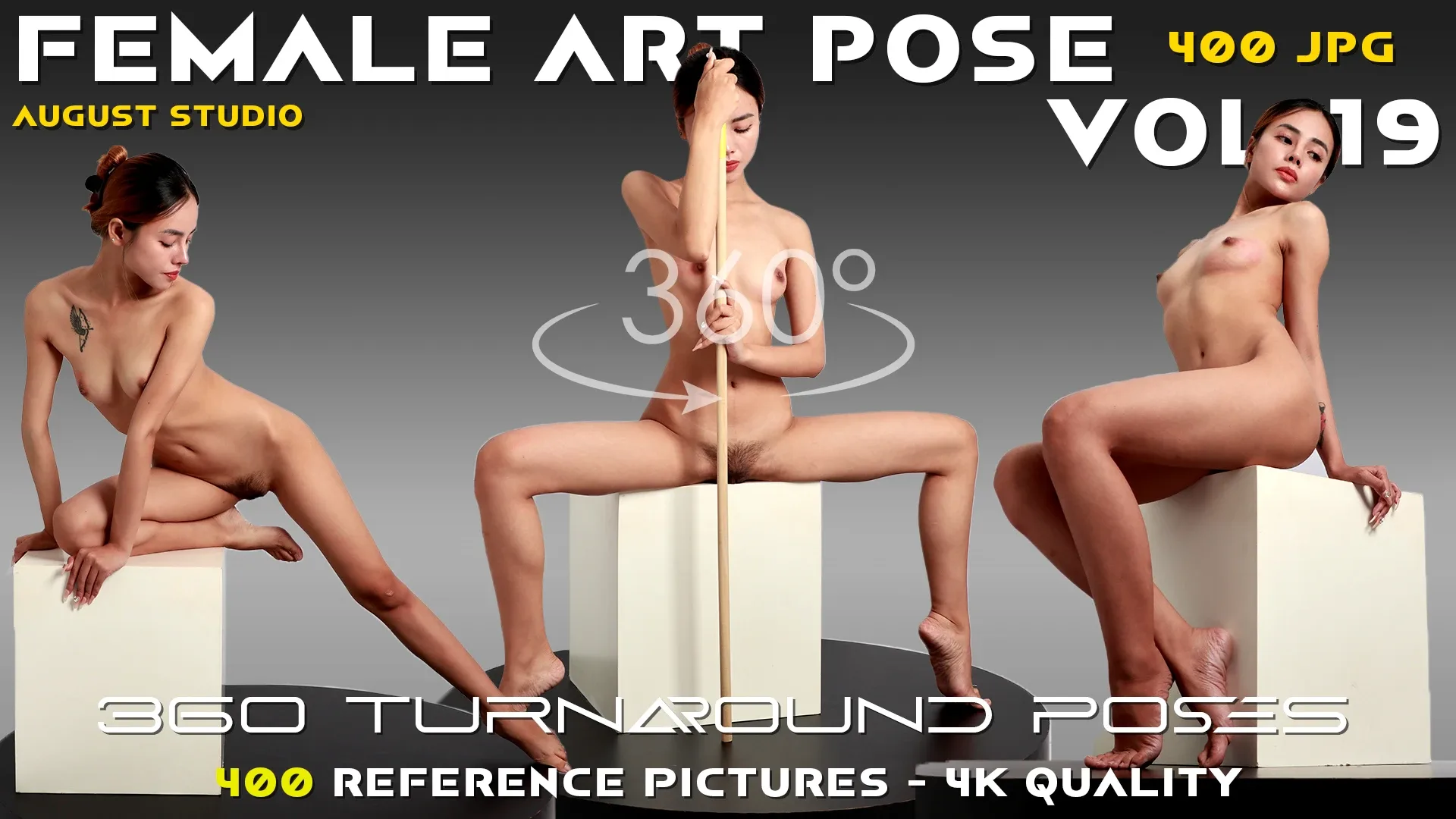 Female Art Pose Vol 19 - Reference Pictures