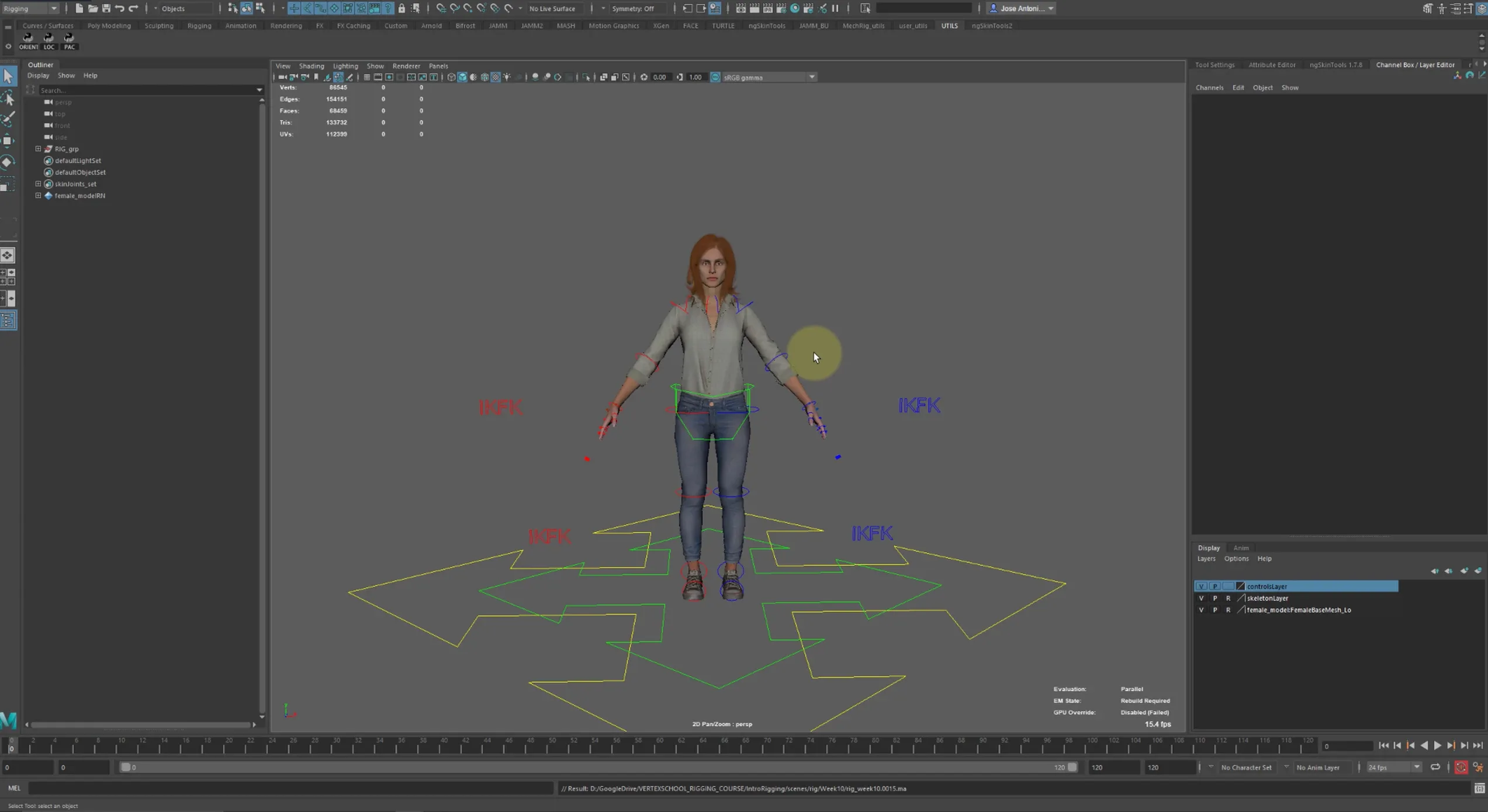 Introduction to Rigging - Create a Full Body Rig in Maya