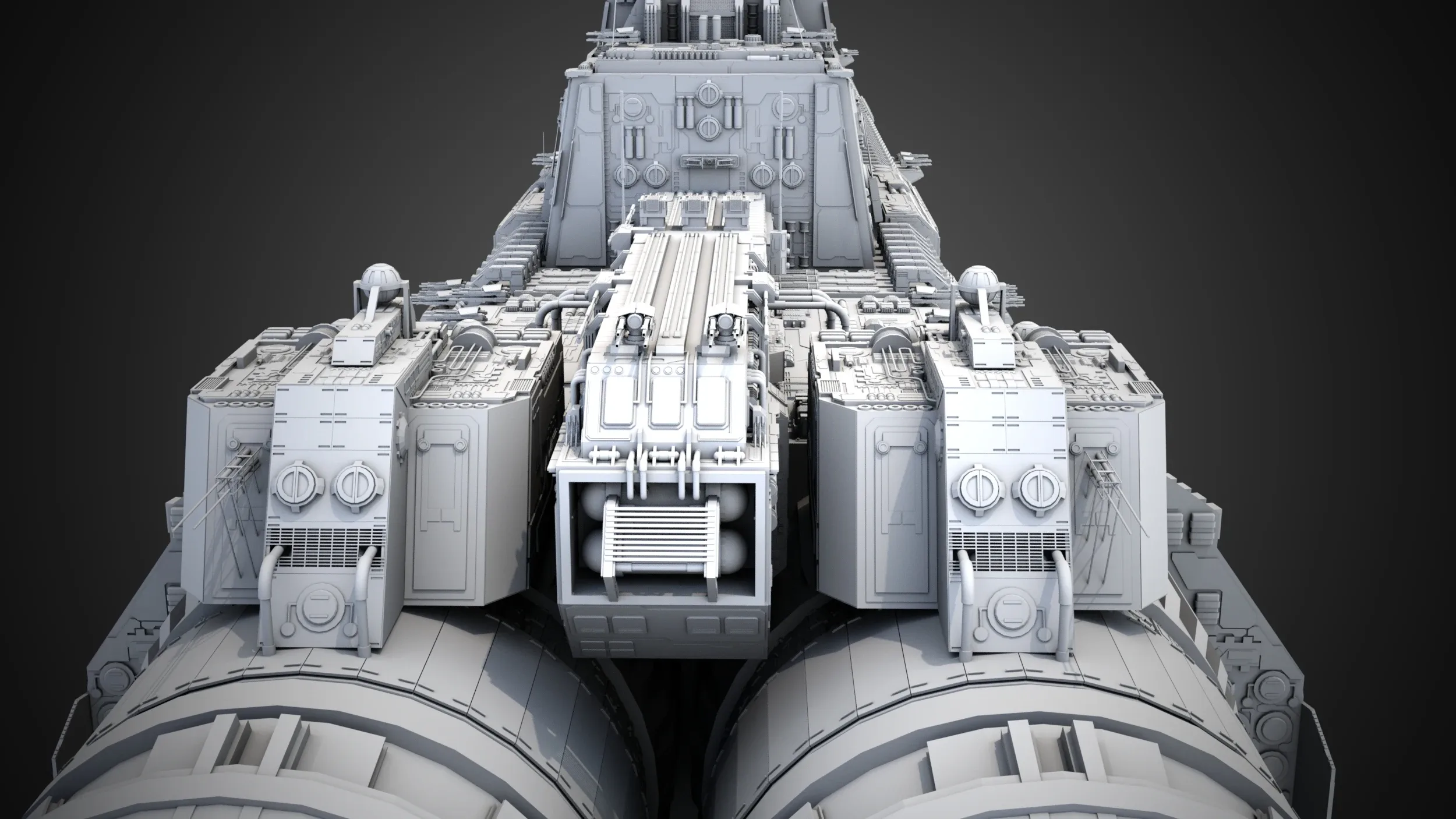 Sci-fi Saratoga class carrier