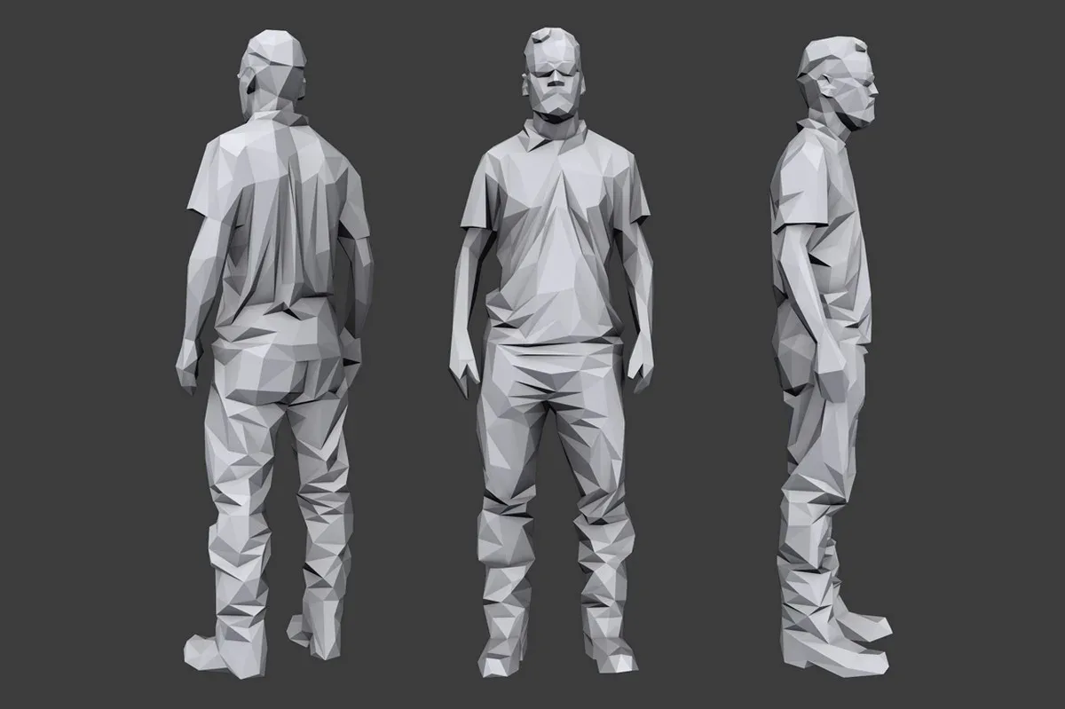 Lowpoly People Casual Pack Volume 10