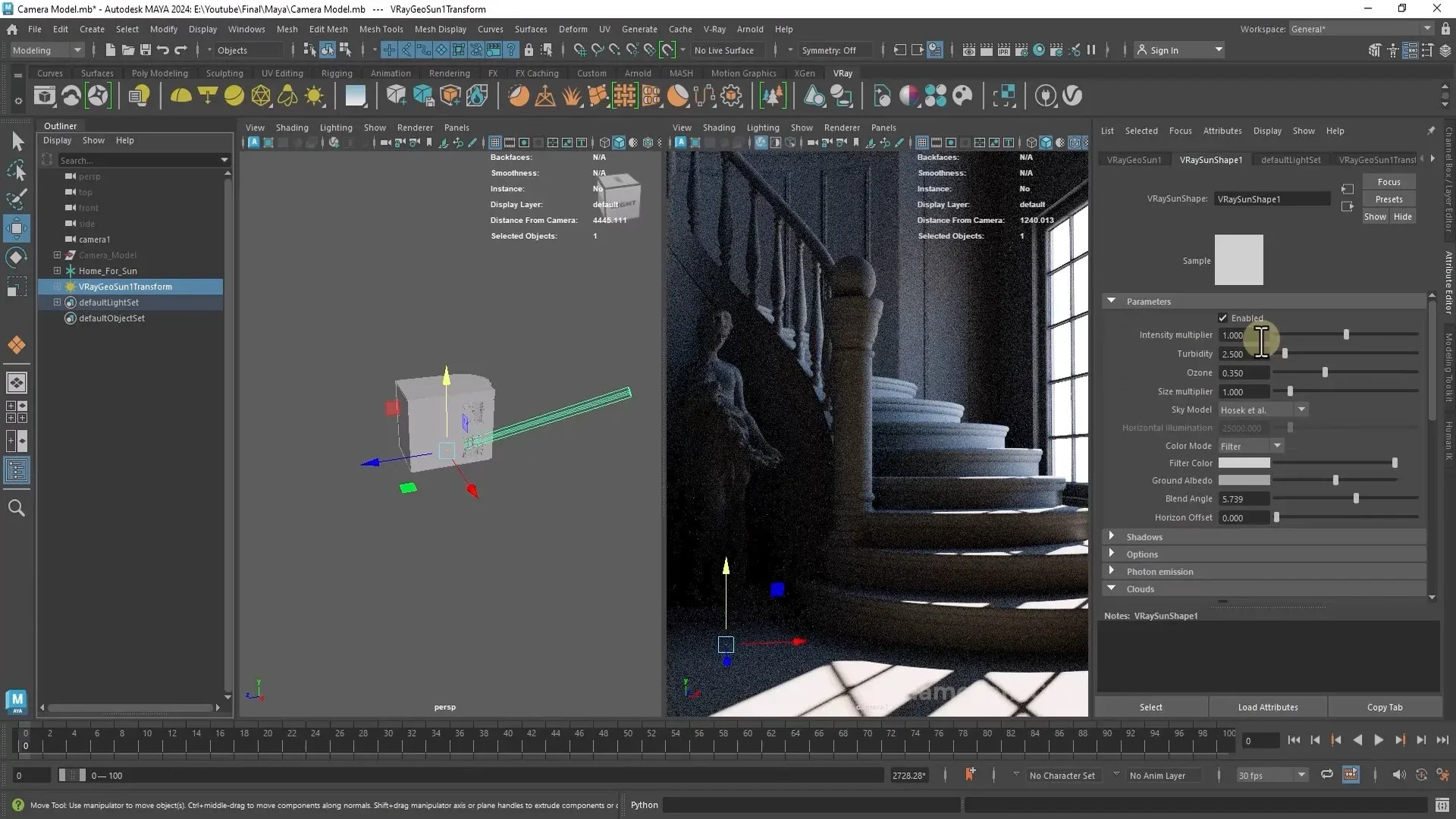 Introduction to Autodesk Maya 2024