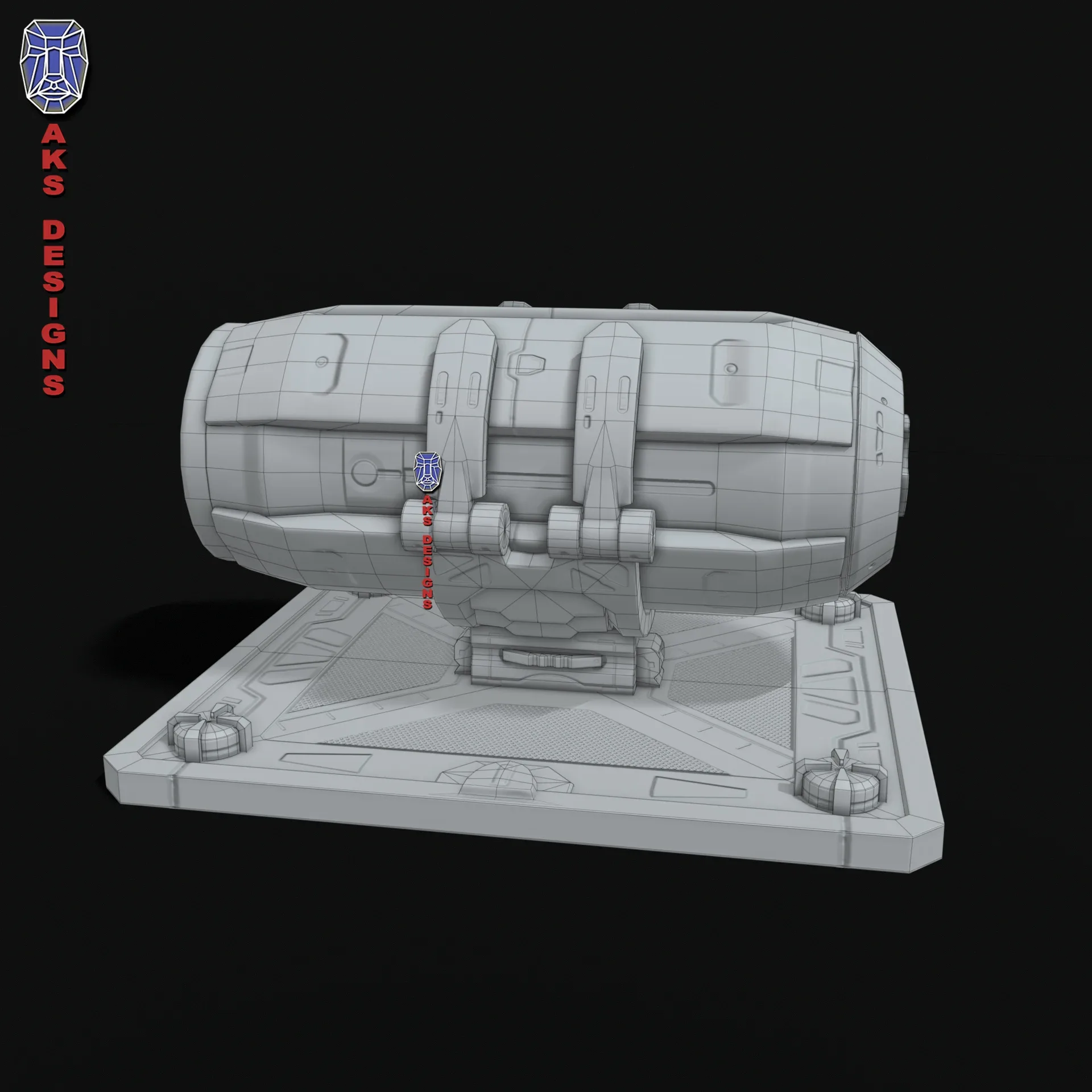 Sci fi container v1 Gameready