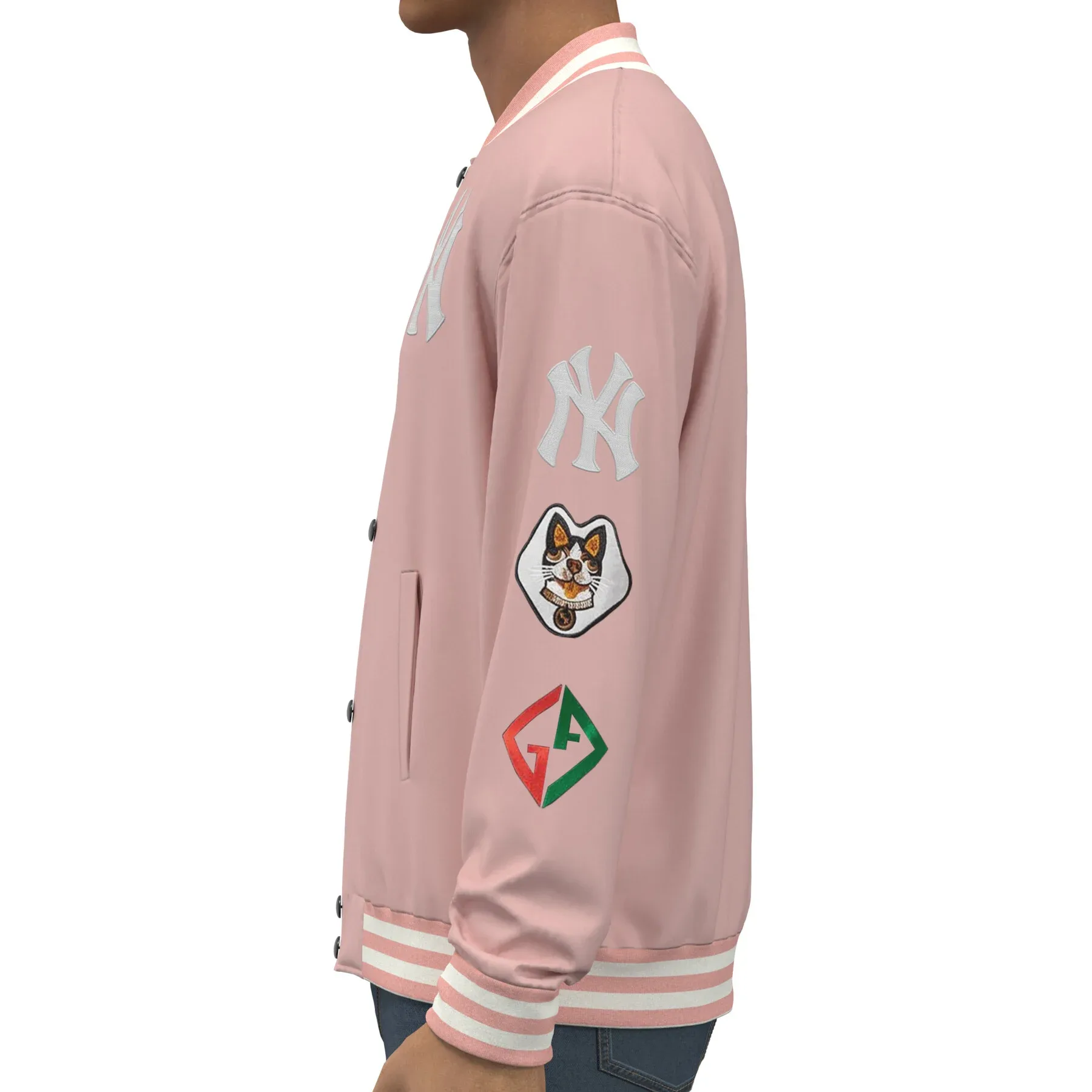 Bomber Jacket, clo3d,marvelous designer