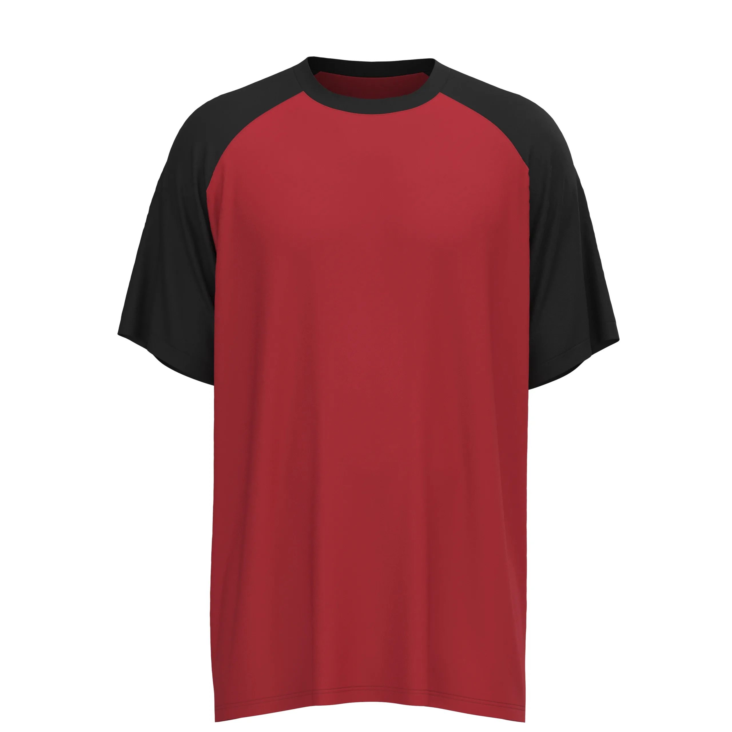 Men's Raglan sleeve t-shirt,marvelous designer,clo3d