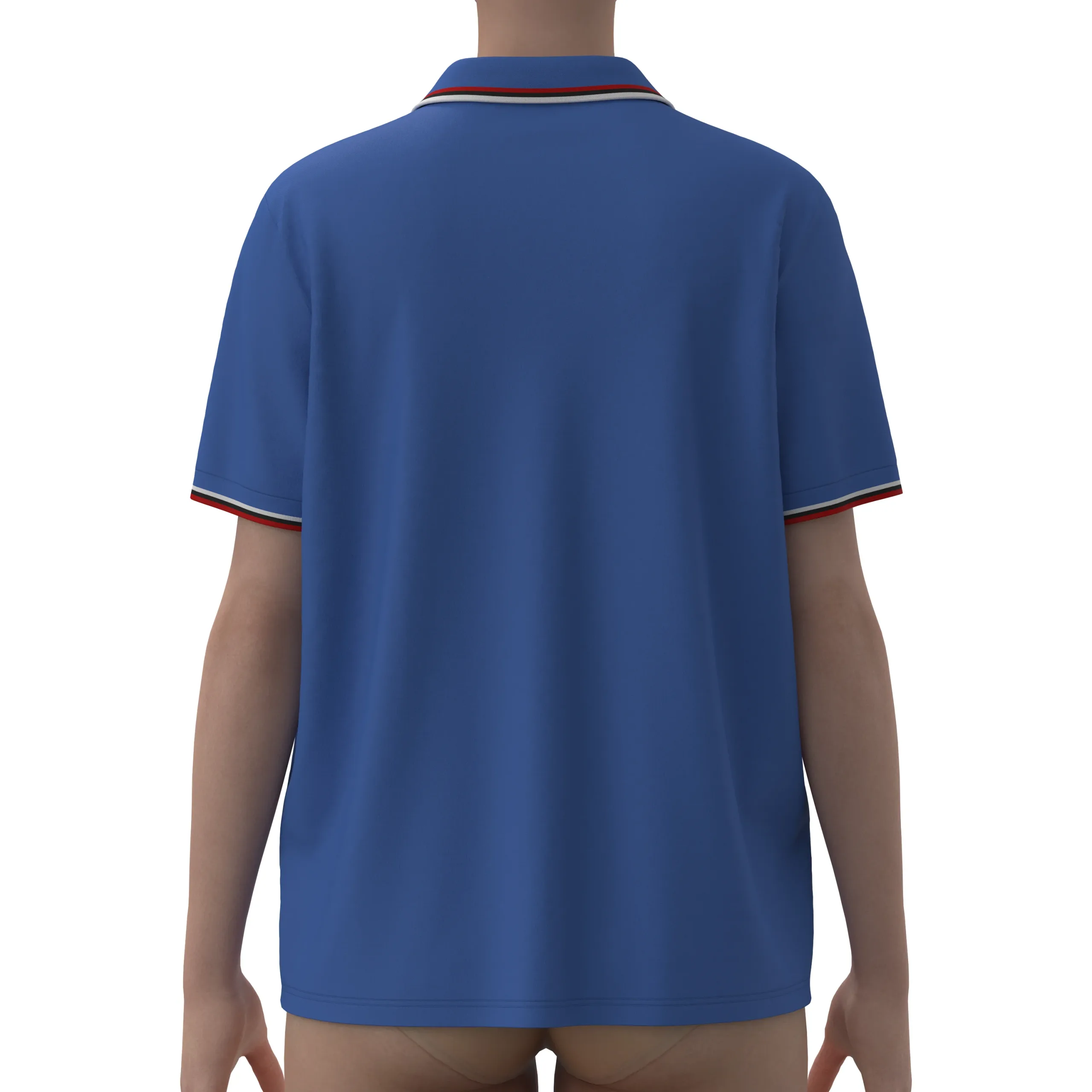 Women Polo Shirts, marvelous designer,clo3d