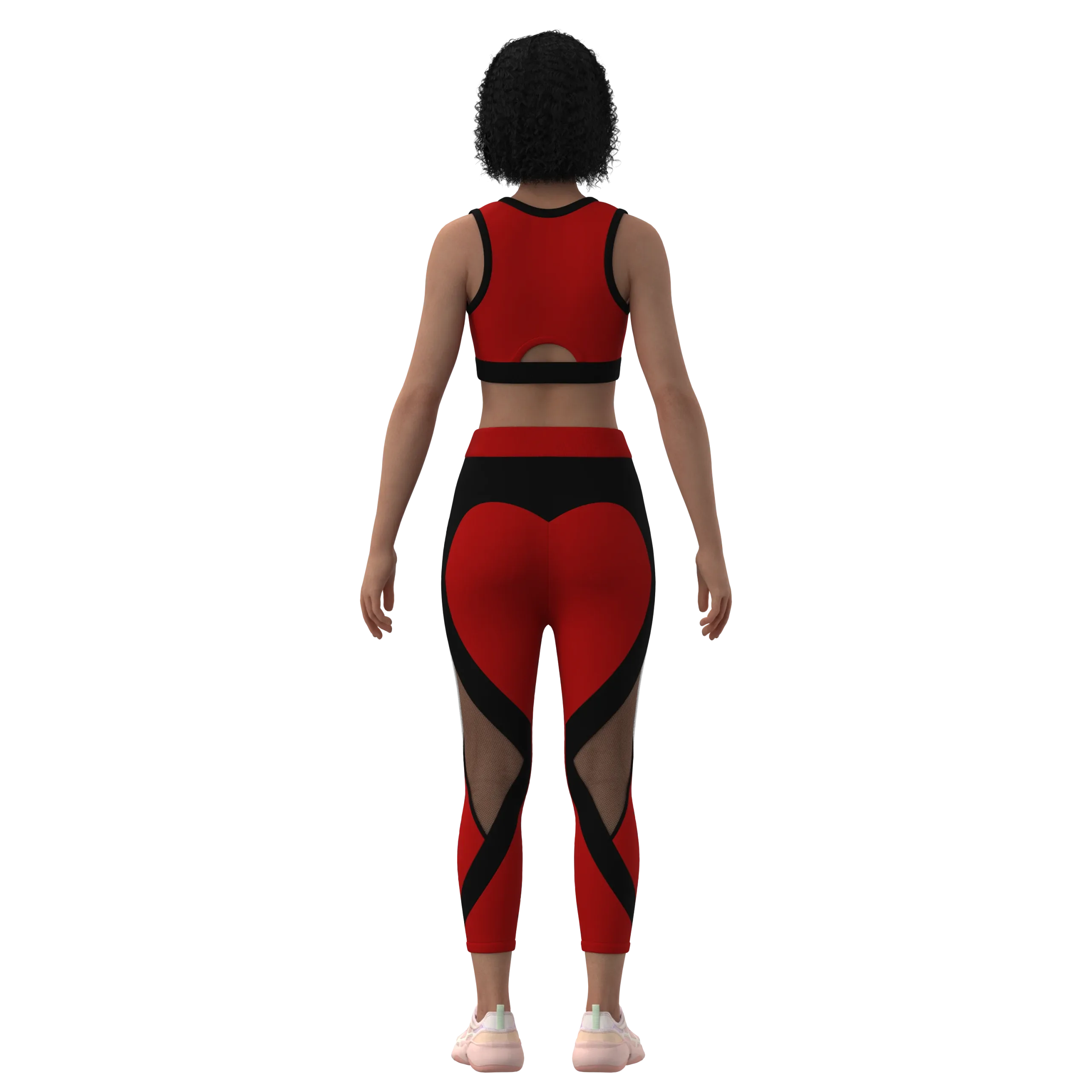 Women's Bra and Leggings, marvelous designer,clo3d