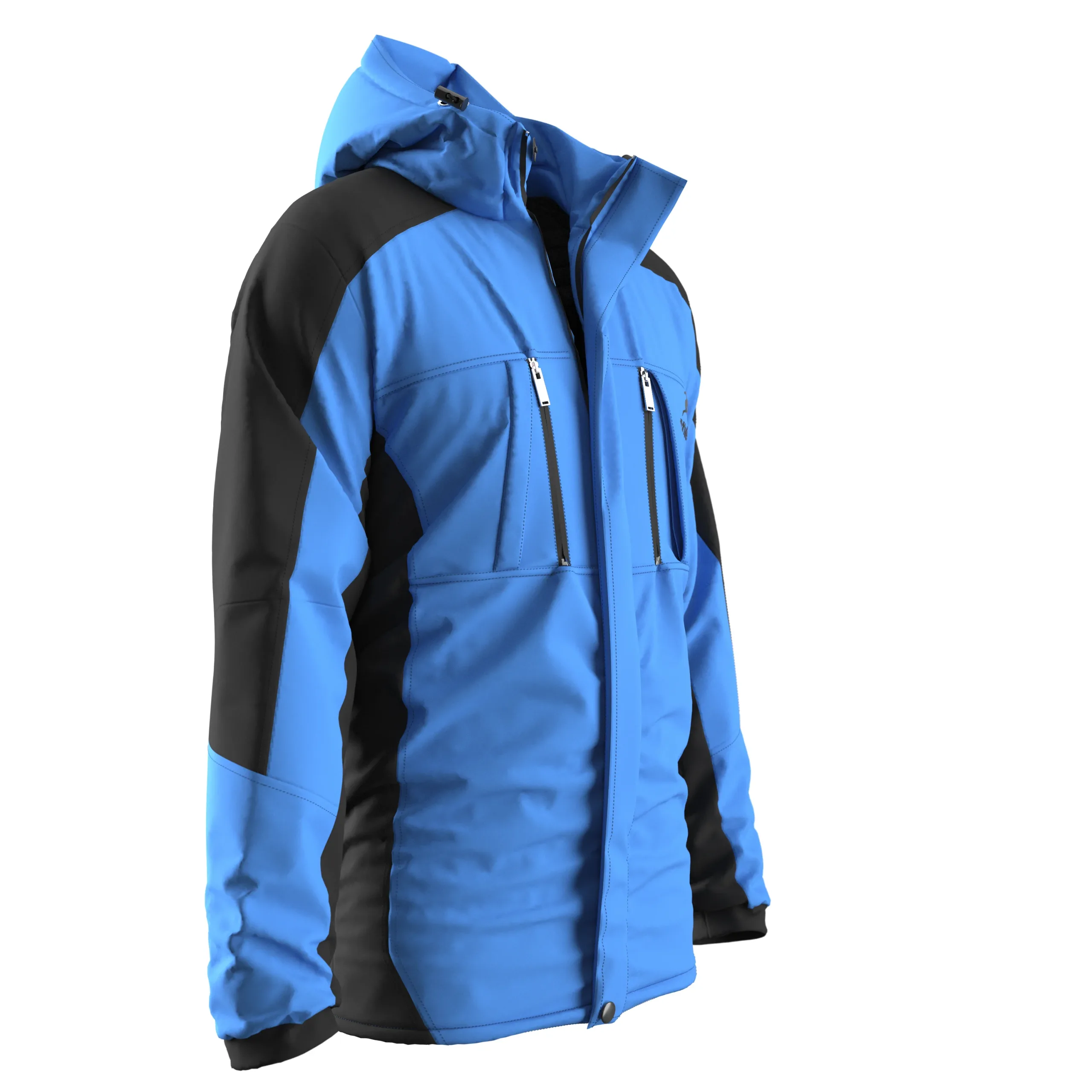 Men's Waterproof Mountain Jacket , marvelous designer,clo3d