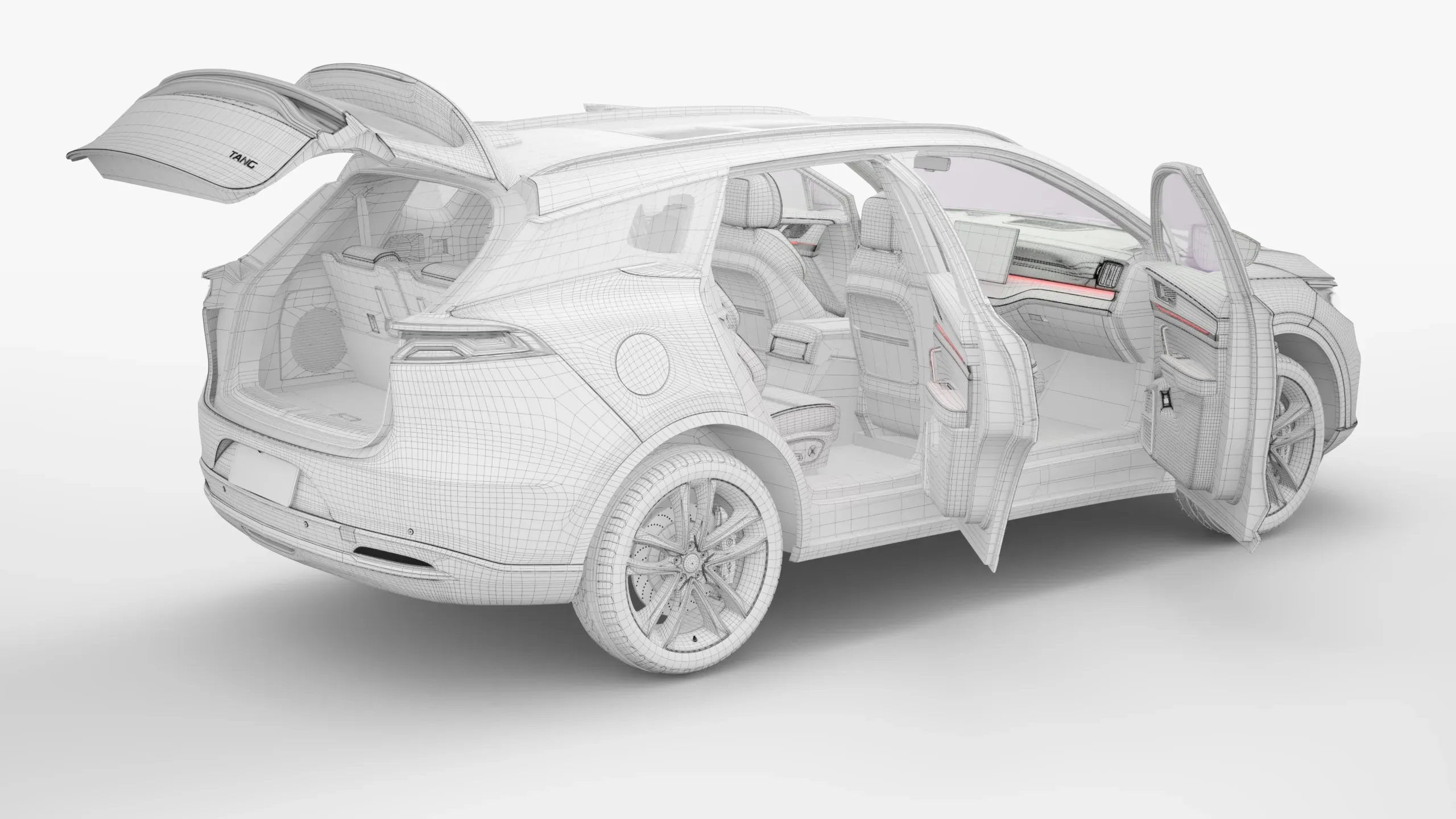 2024 BYD Tang With Interior