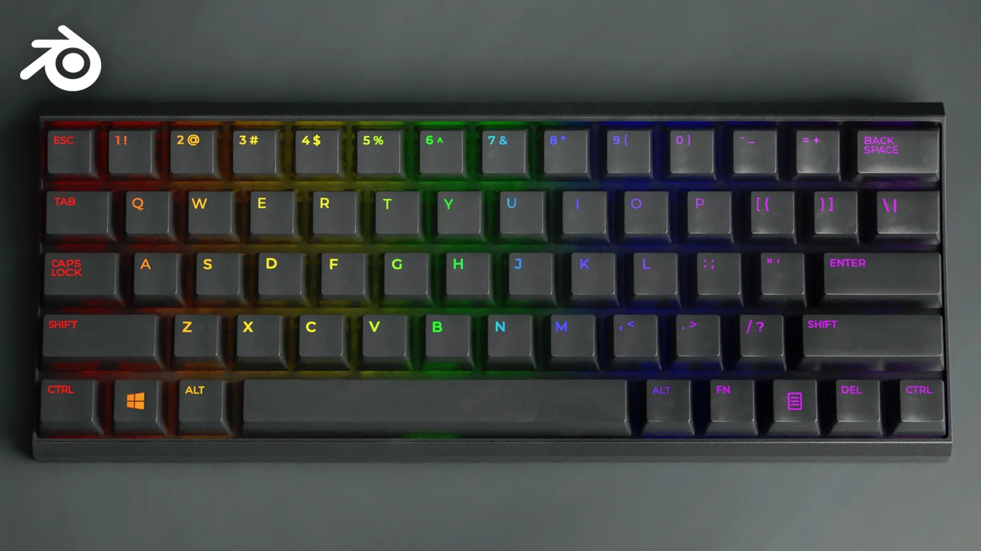 RGB Gaming / Mechanical Keyboard - Blender