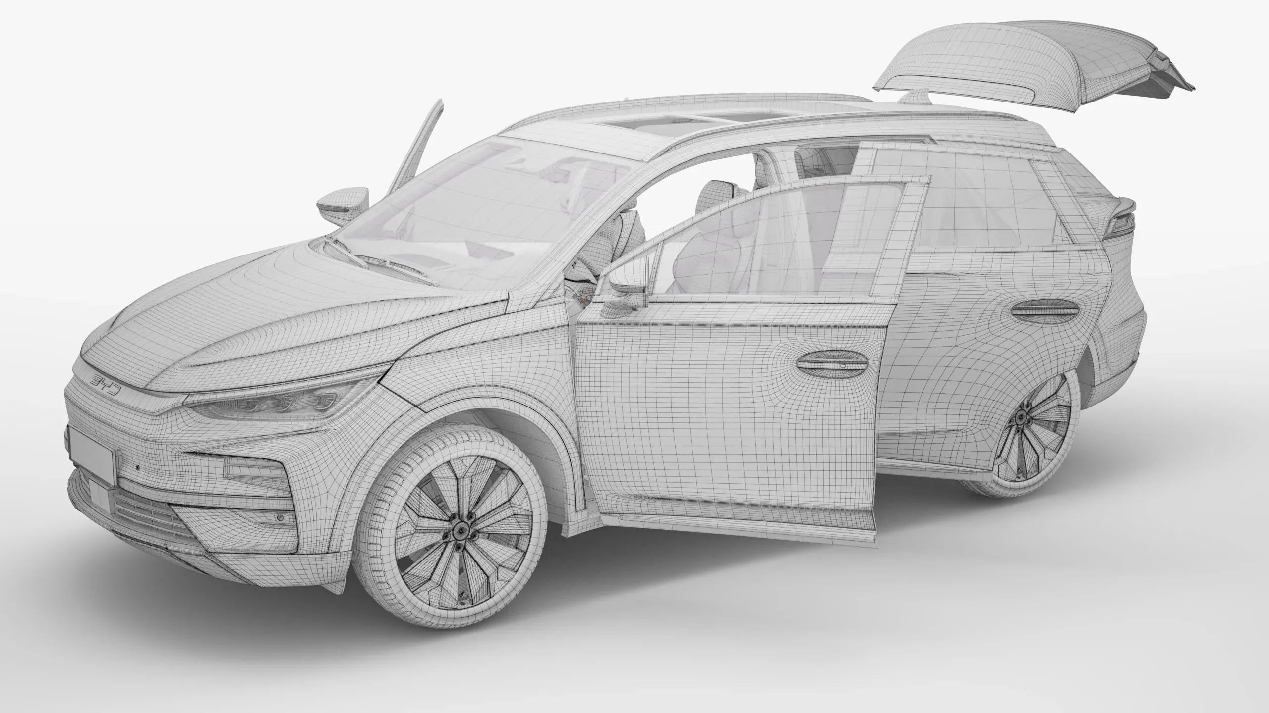 2024 BYD Tang EV With Interior