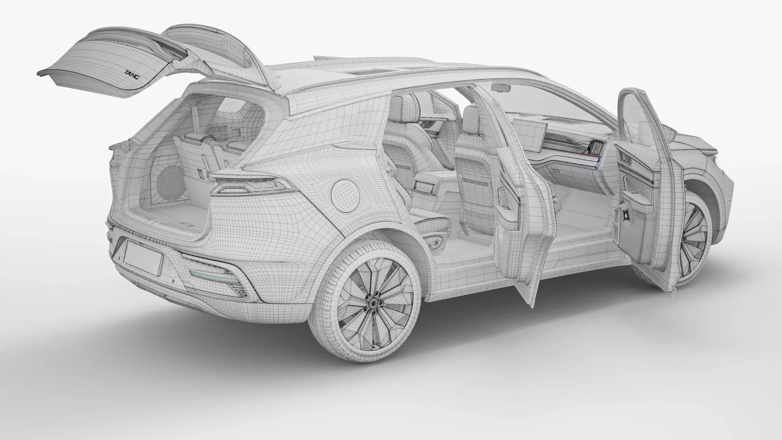 2024 BYD Tang EV With Interior