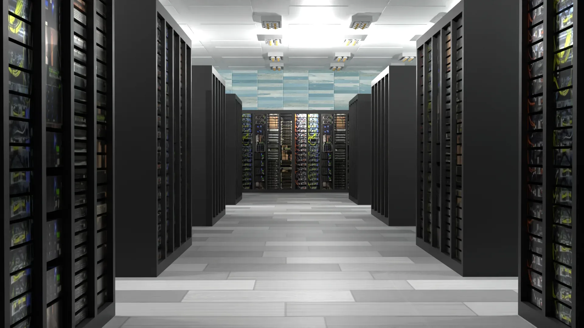 Data Communication Server Room